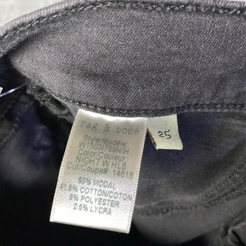 Rag & Bone Rag & Bone Jeans Women's Size 25 Legging Denim Stretch Size 25" / US 0 / IT 36 - 9 Thumbnail