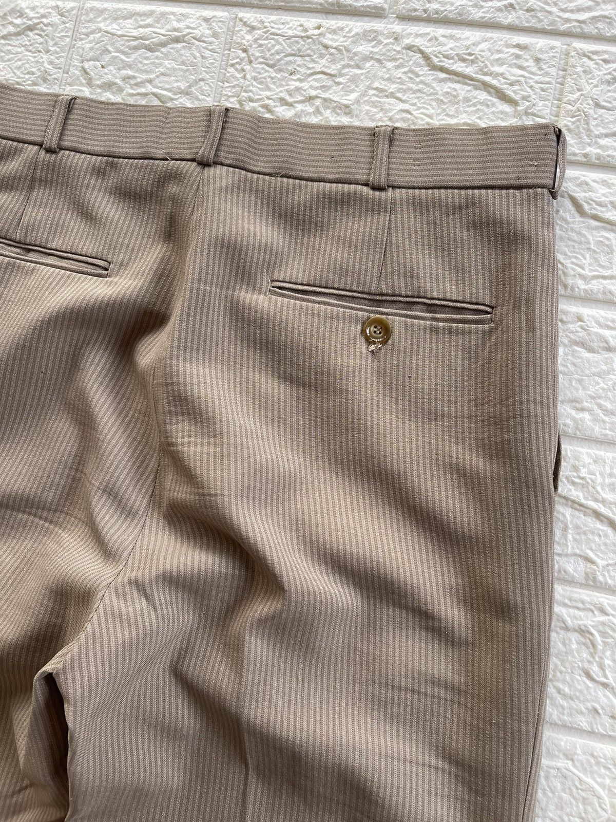 Christian Dior Monsieur Slack Vintage Monsieur Casual Wide Leg Pants Size 30" / US 8 / IT 44 - 19 Thumbnail
