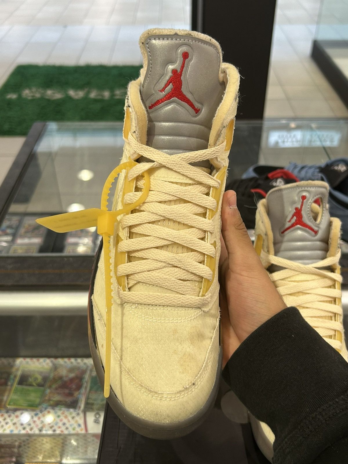 Jordan Brand × Off-White Jordan 5 offwhite sail Size US 9 / EU 42 - 6 Thumbnail