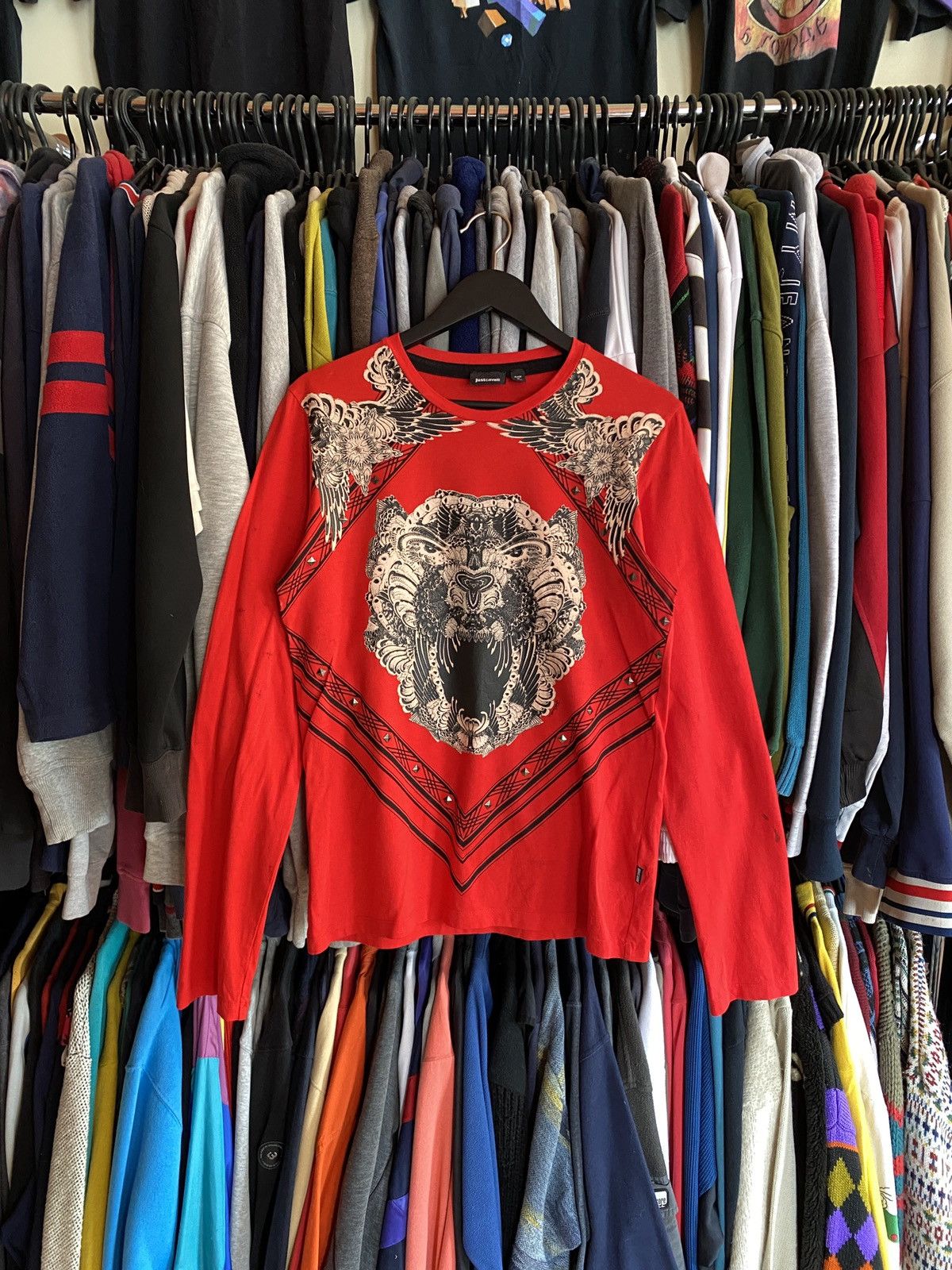 Just Cavalli VINTAGE JUST CAVALLI ABSTRACT LONG SLEEVE Size US S / EU 44-46 / 1 - 1 Thumbnail