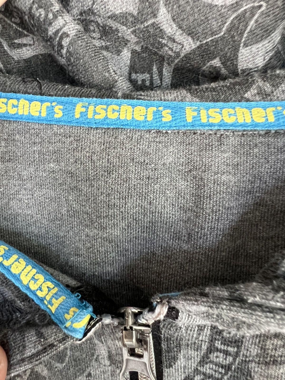 Japanese Brand Japanese Brand Fischer’s Overprint Hoodies Size US S / EU 44-46 / 1 - 4 Thumbnail