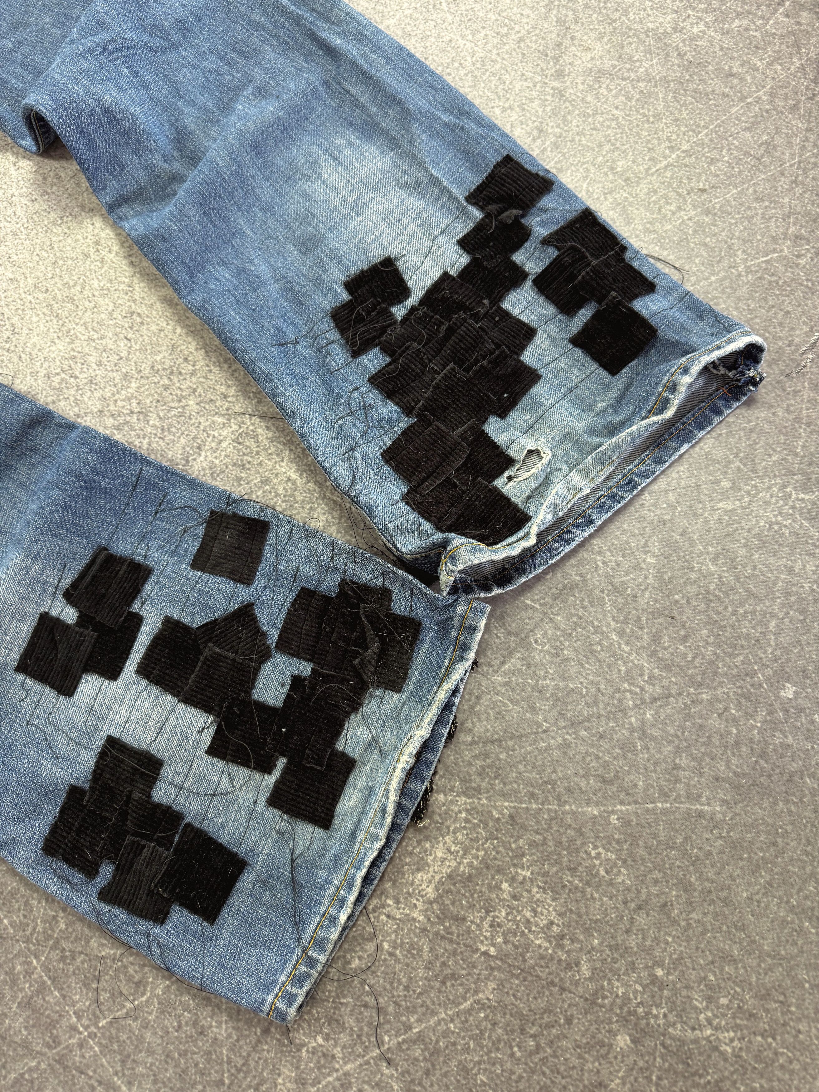 Vintage VTG Hysteric Glamour Balenci Style Washed Rare Jeans 90s Size US 30 / EU 46 - 8 Thumbnail