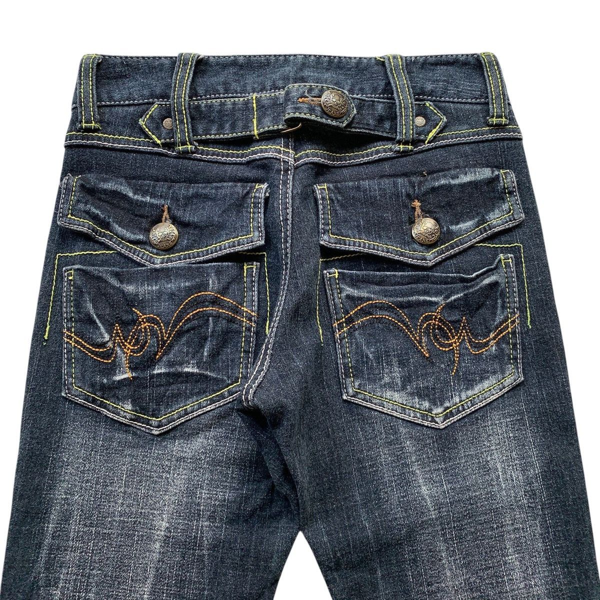 14th Addiction Queens Pop Clawmark Tornado Mart ifsix LGB Flared Jeans Size US 26 / EU 42 - 11 Thumbnail