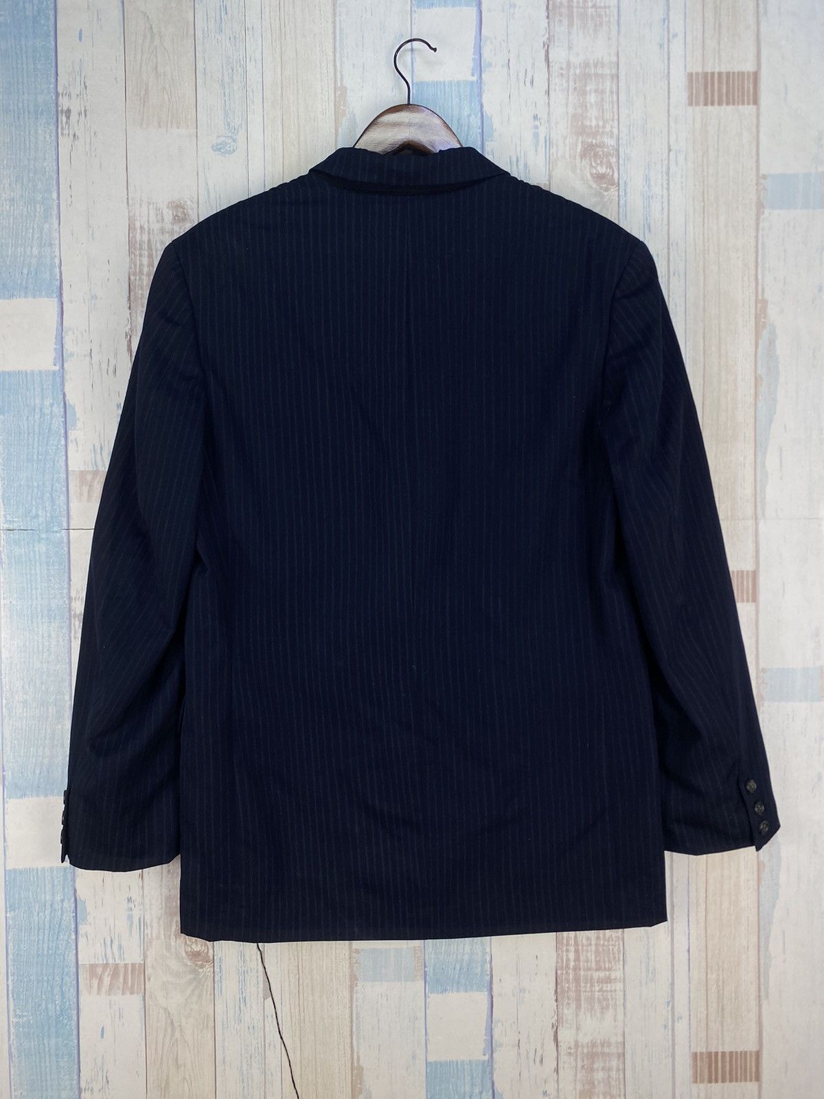 Tornado Mart Tornado Mart Stripe Doublebreast Blazer Size US L / EU 52-54 / 3 - 5 Thumbnail