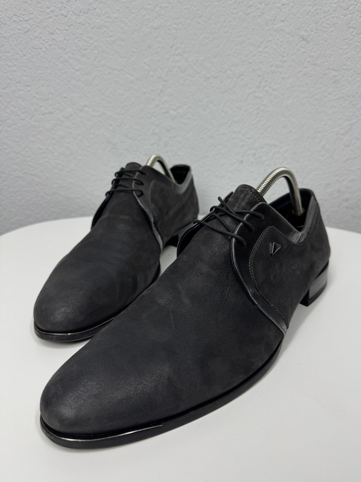 FABI Shoes Luxury FABI Elegant Suede Italian Desig Leather Prada Size US 12 / EU 45 - 5 Thumbnail
