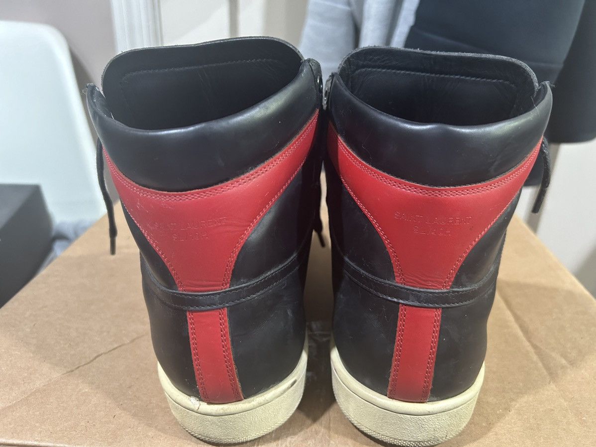 Yves Saint Laurent SAINT LAURENT 10H High Top Sneaker Size US 8 / EU 41 - 3 Thumbnail