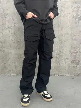 Vintage function pleated cargo pants Size US 34 / EU 50 - 1 Thumbnail