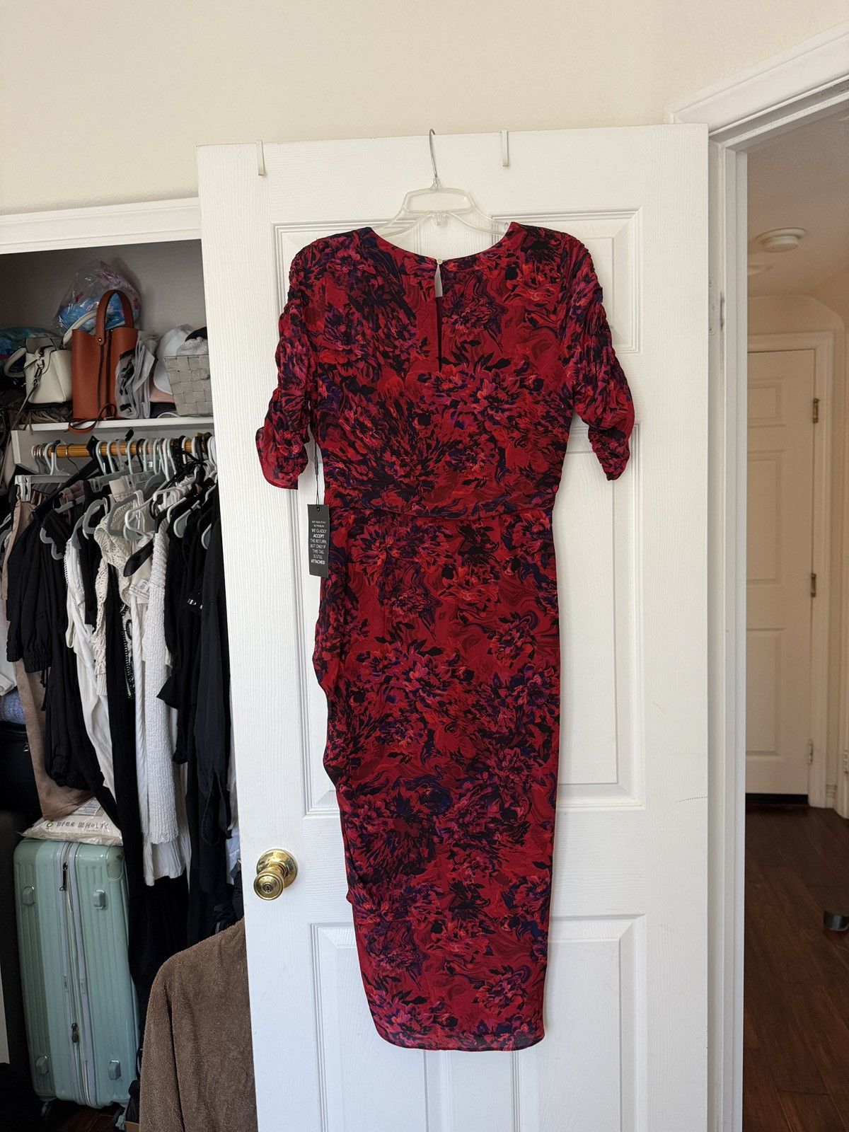 White House Black Market White House black market Ruched midi dress brand new size 4 Size S / US 4 / IT 40 - 8 Thumbnail