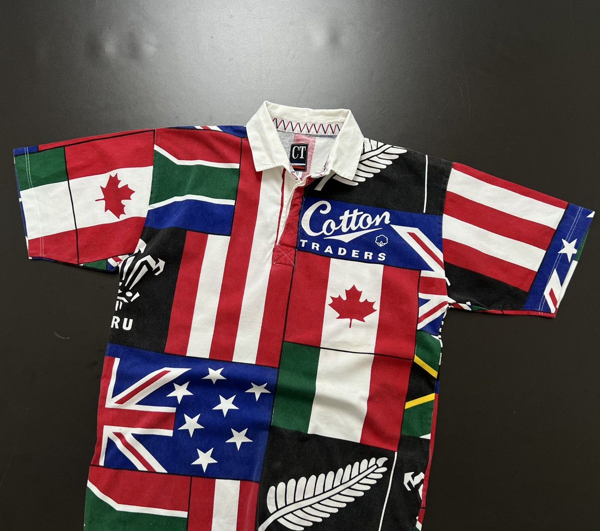 Vintage RARE VINTAGE 1995 RUGBY WORLD CUP SPECIAL SHIRT Size M Size US M / EU 48-50 / 2 - 3 Thumbnail
