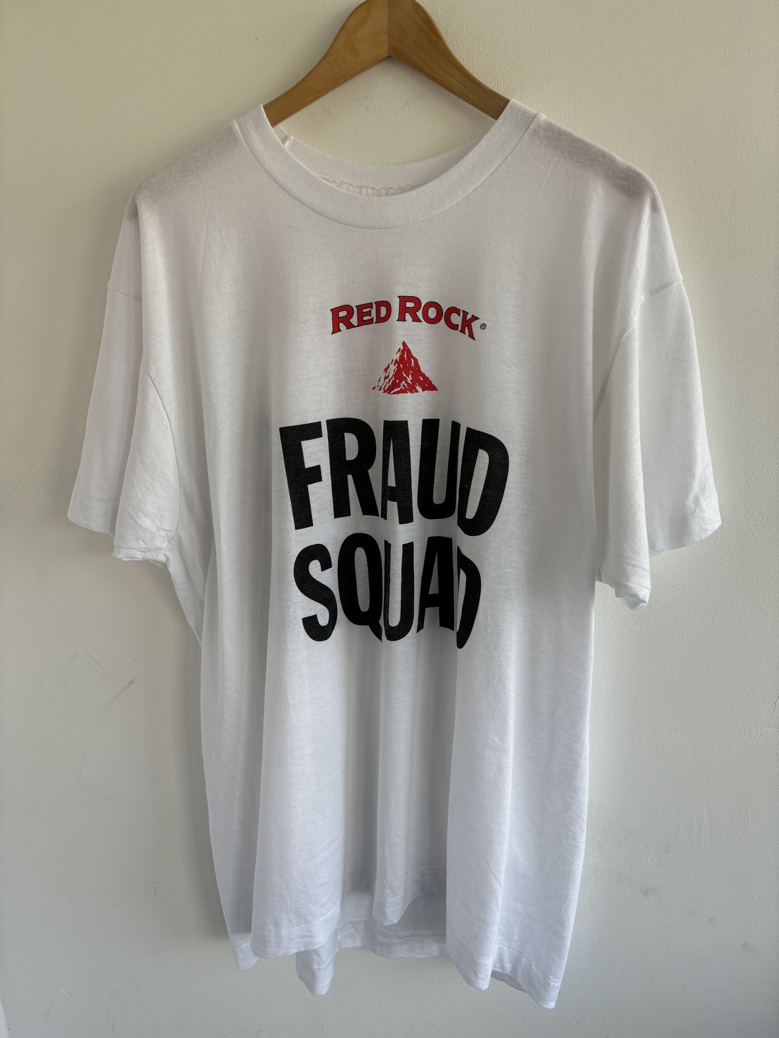 Other Vintage Red Rock Fraud Squad Cider Singlestitch Tee Size US L / EU 52-54 / 3 - 1 Thumbnail