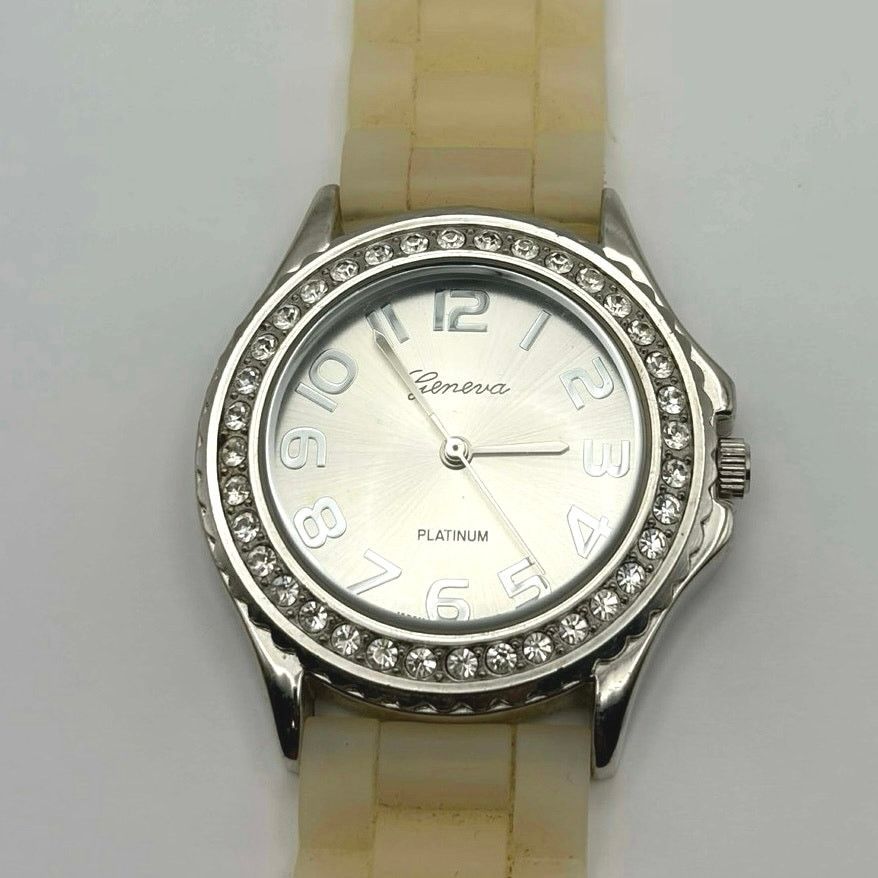 Geneva Silver Clear Geneva Men’s Watch Size ONE SIZE - 3 Thumbnail