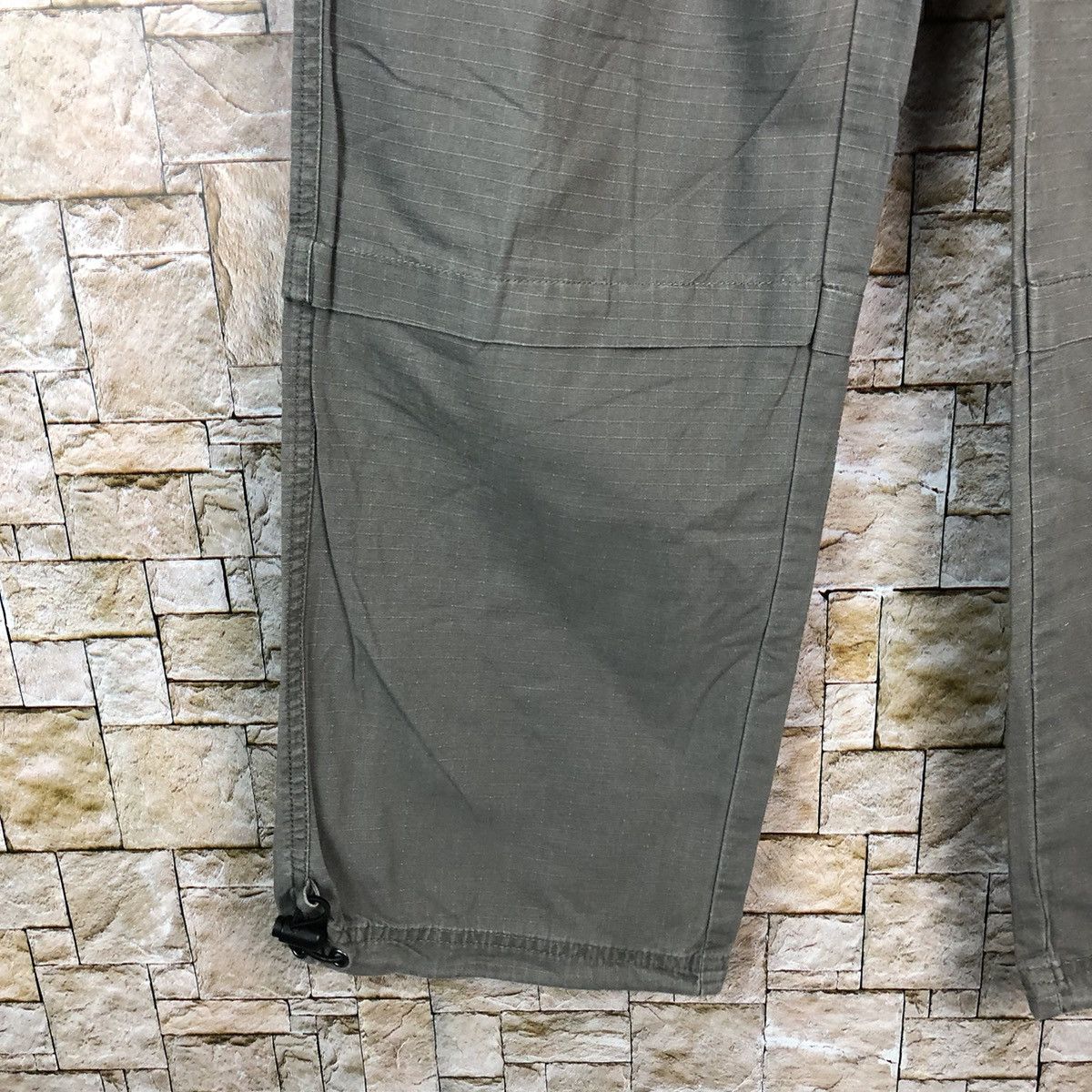 Japanese Brand Freude Grey utility tactical Cargo Multipocket Pants #A651 Size US 30 / EU 46 - 12 Thumbnail