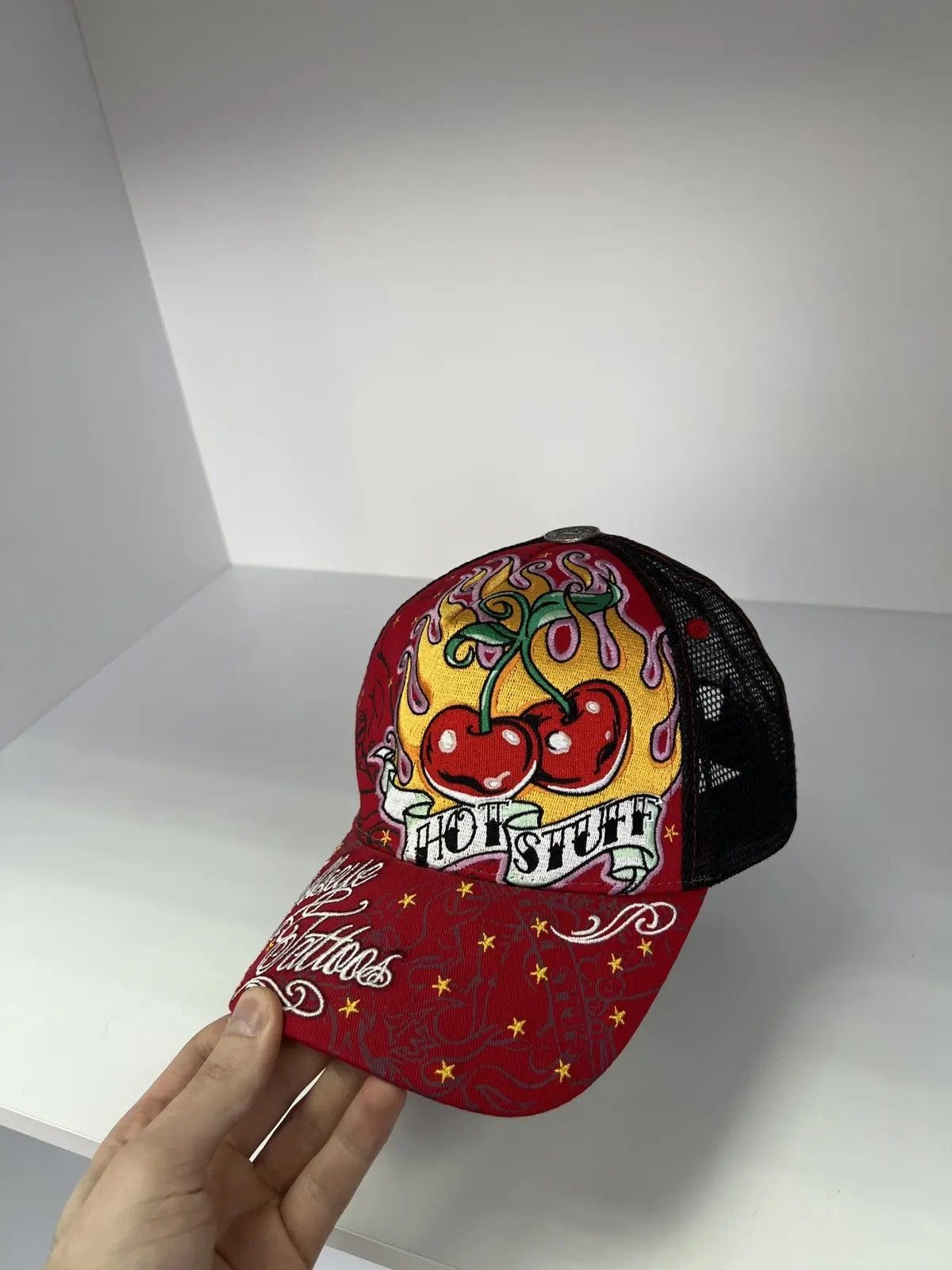 Japanese Brand × Vintage Vintage Ed Hardy Style Y2K Japanese Cap Size ONE SIZE - 6 Thumbnail