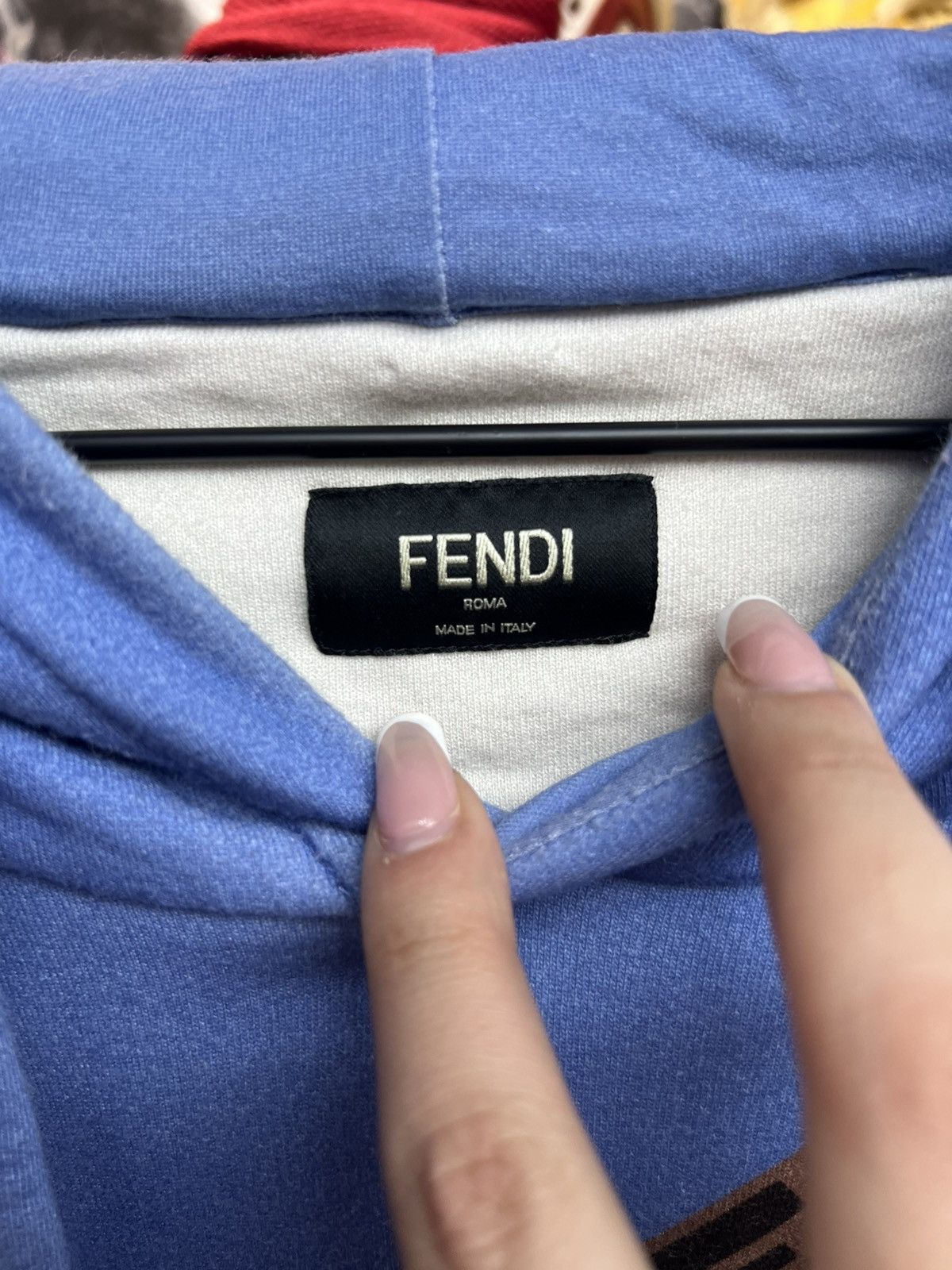 Fendi Fendi Monogram Hoodie Size US XXL / EU 58 / 5 - 7 Thumbnail