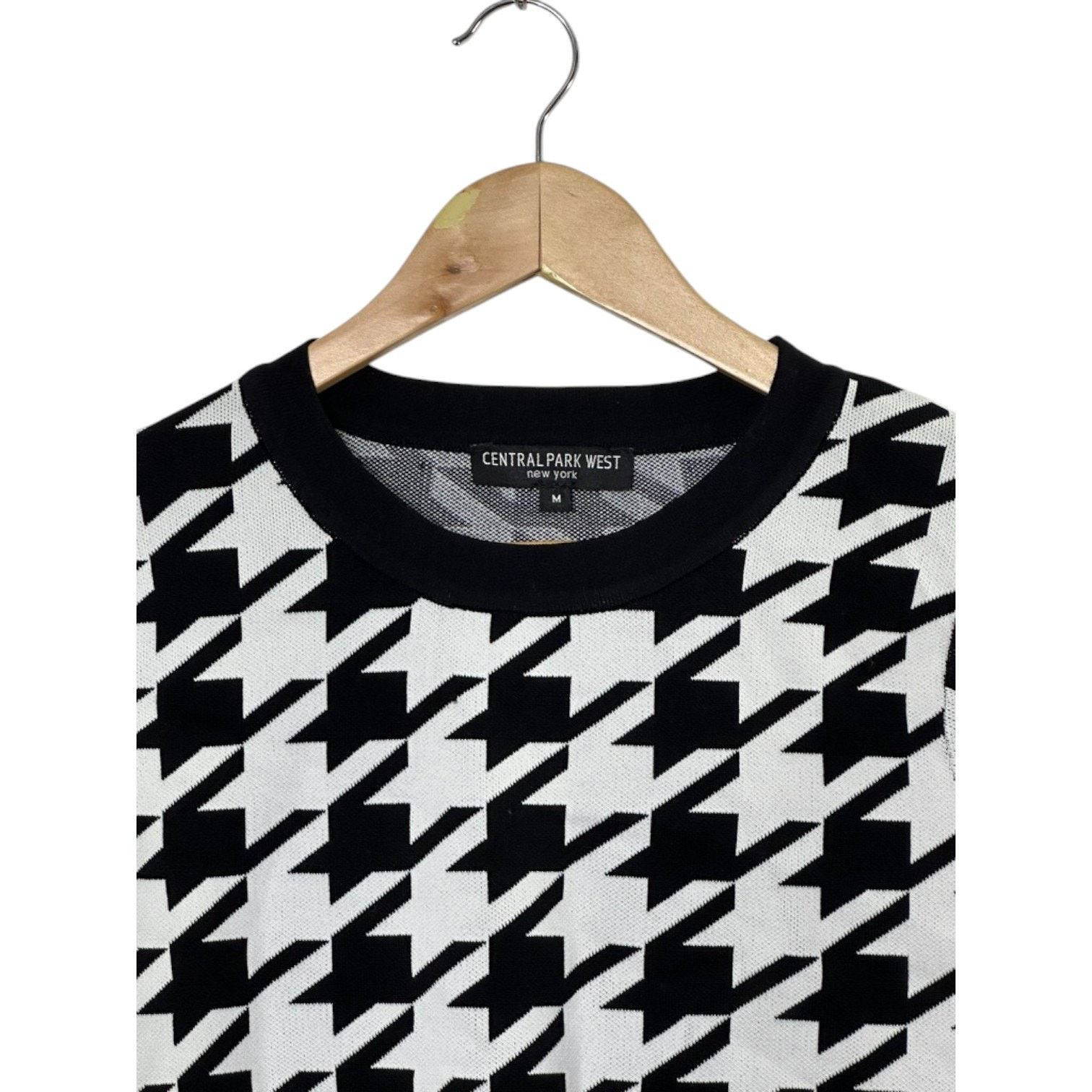 Central Park West Central Park West Everly Houndstooth Long Sleeve Top Medium Size M / US 6-8 / IT 42-44 - 3 Thumbnail