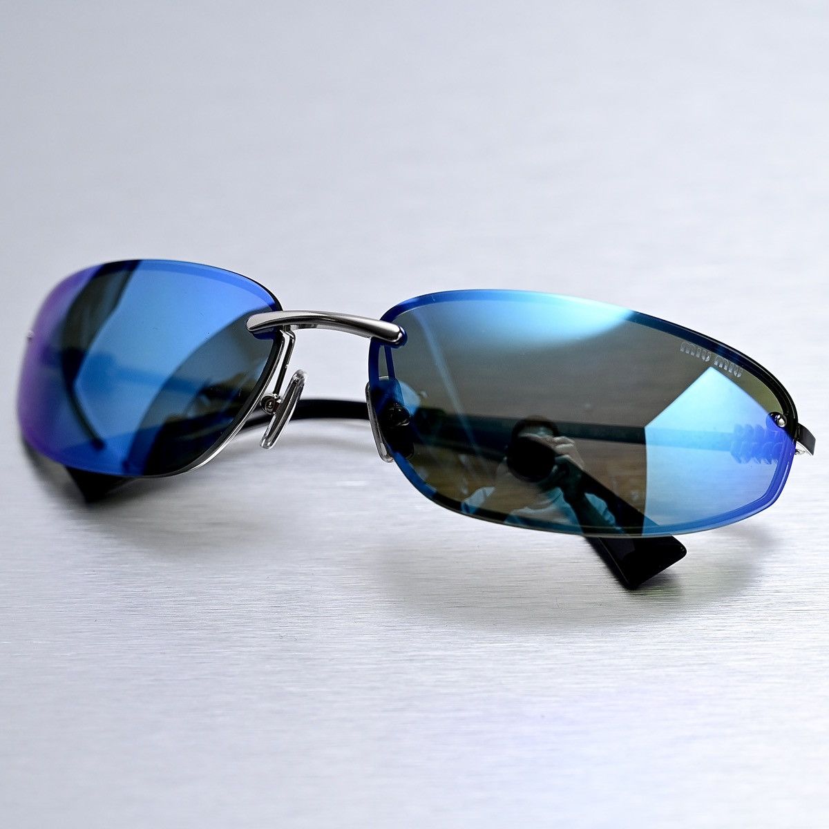 Miu Miu MIU MIU 0MU A50S SUNGLASSES Size ONE SIZE - 7 Thumbnail