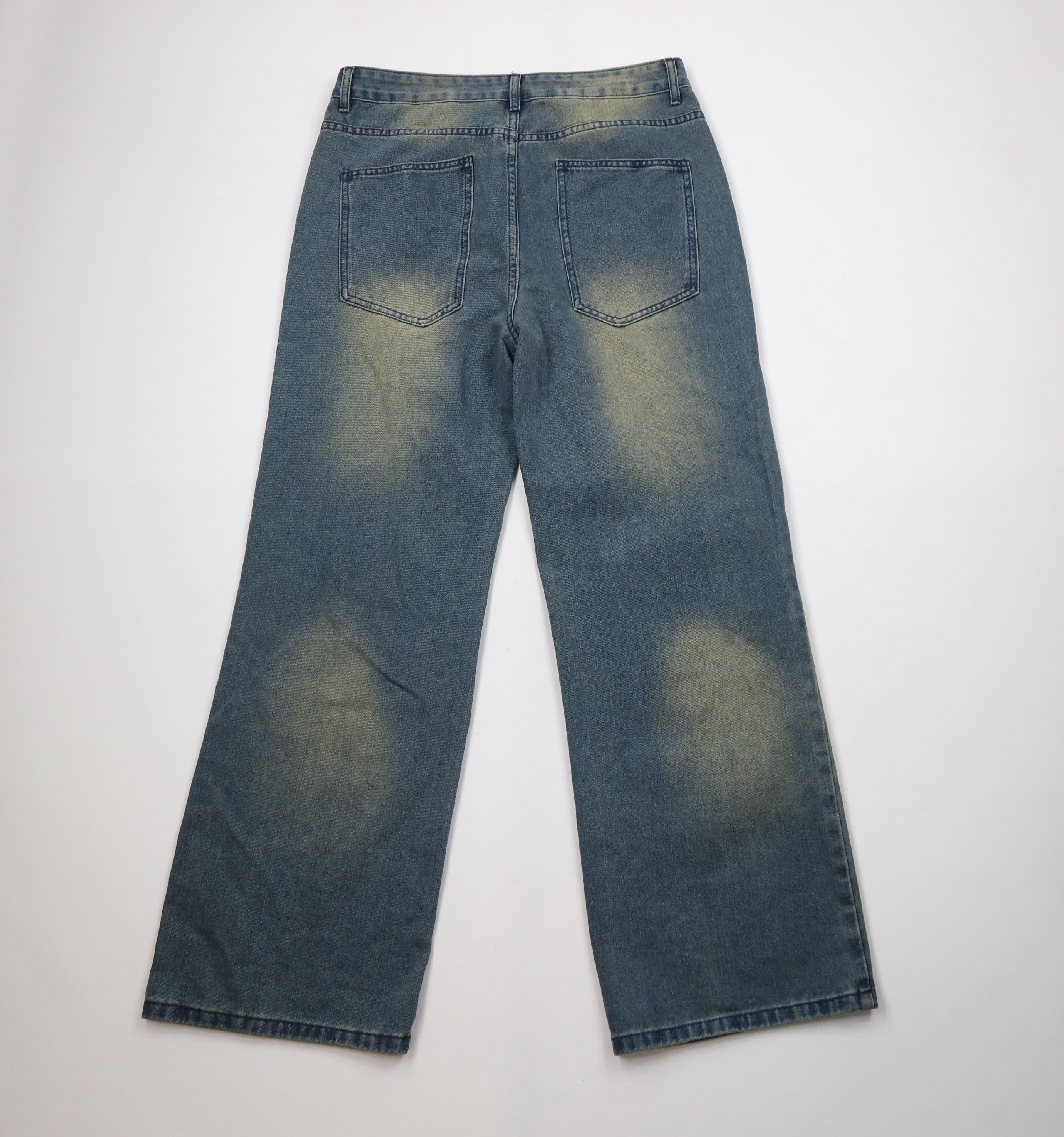 Vintage Vintage 90s Streetwear Baggy Wide Leg Skateboard Jeans Size US 32 / EU 48 - 8 Thumbnail
