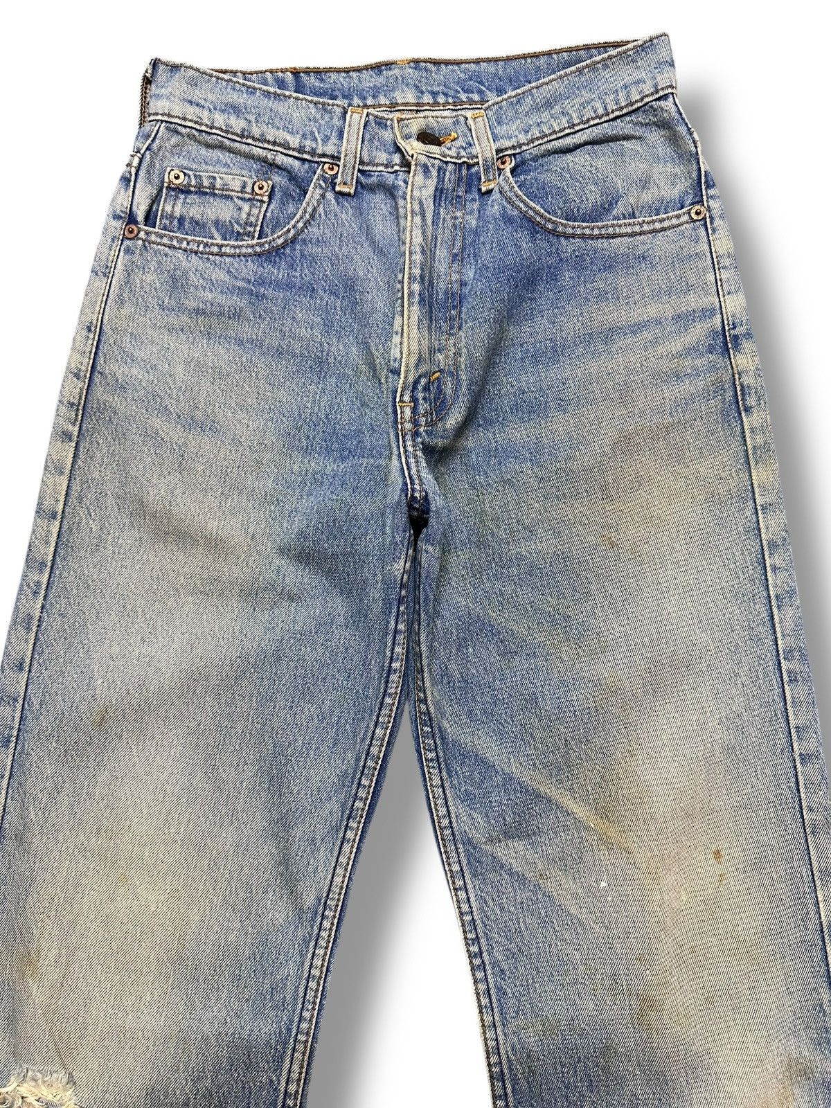 Japanese Brand Levi's Vintage Jeans With Distressed Loose Style and Faded Size US 28 / EU 44 - 3 Thumbnail