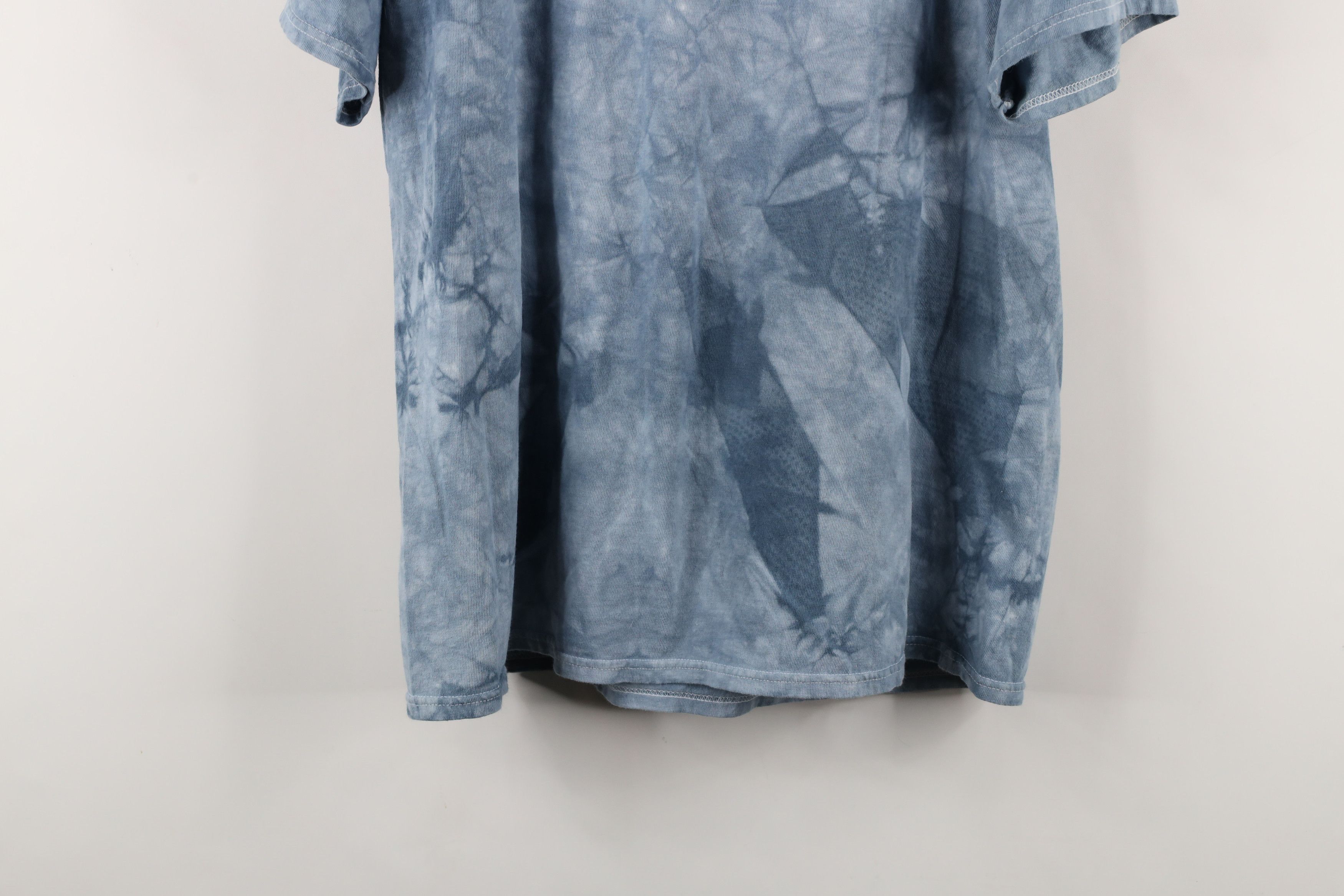Vintage Vintage 90s Y2K Streetwear Country Acid Wash T-Shirt Blue Size US XL / EU 56 / 4 - 12 Thumbnail