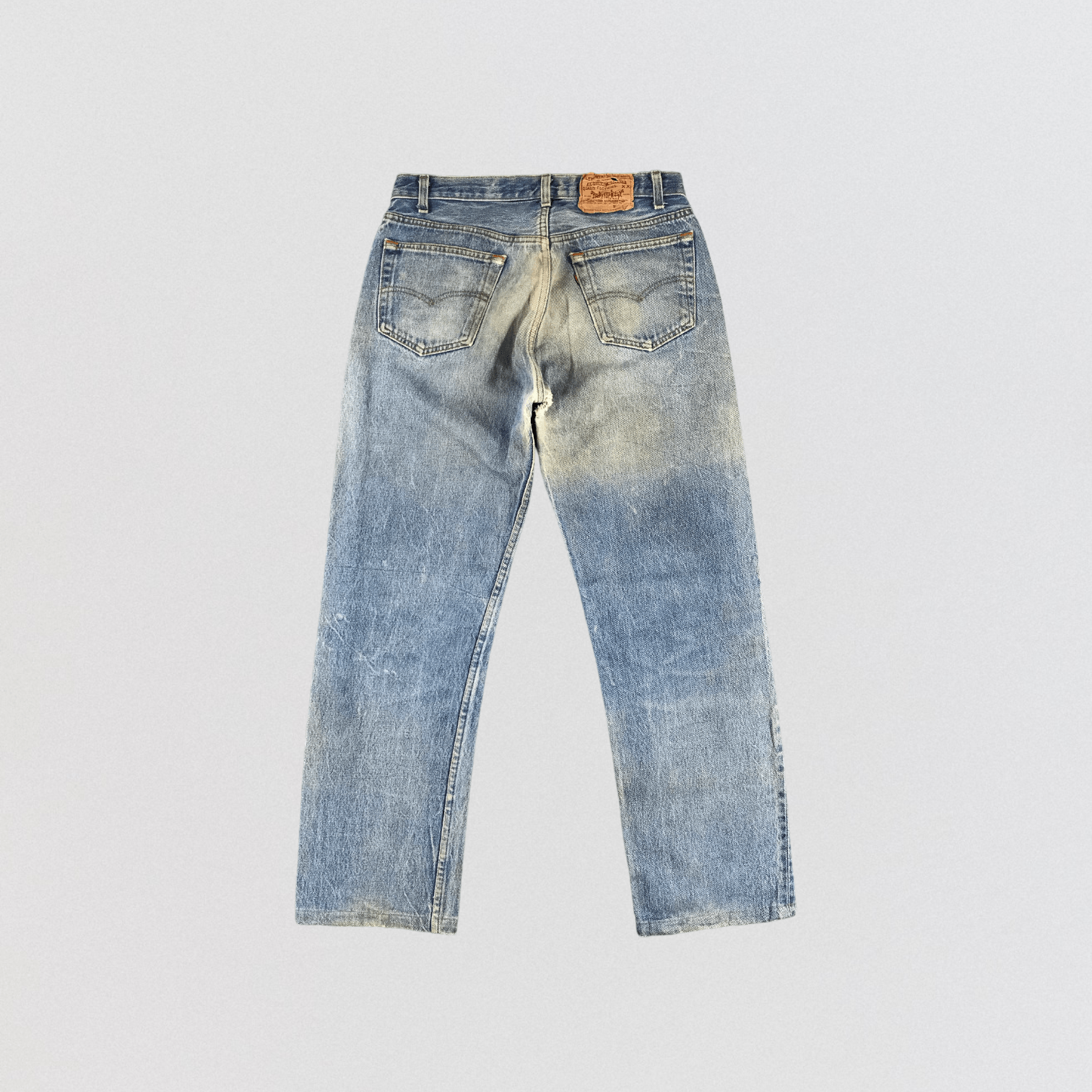 Levi's × Vintage Vintage 80s Light Wash Levis 501 Jeans-JM822 Size US 32 / EU 48 - 2 Thumbnail