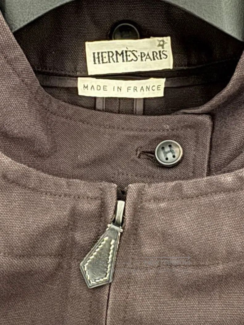 Hermes Hermes Dark brown coat Size M / US 6-8 / IT 42-44 - 3 Thumbnail