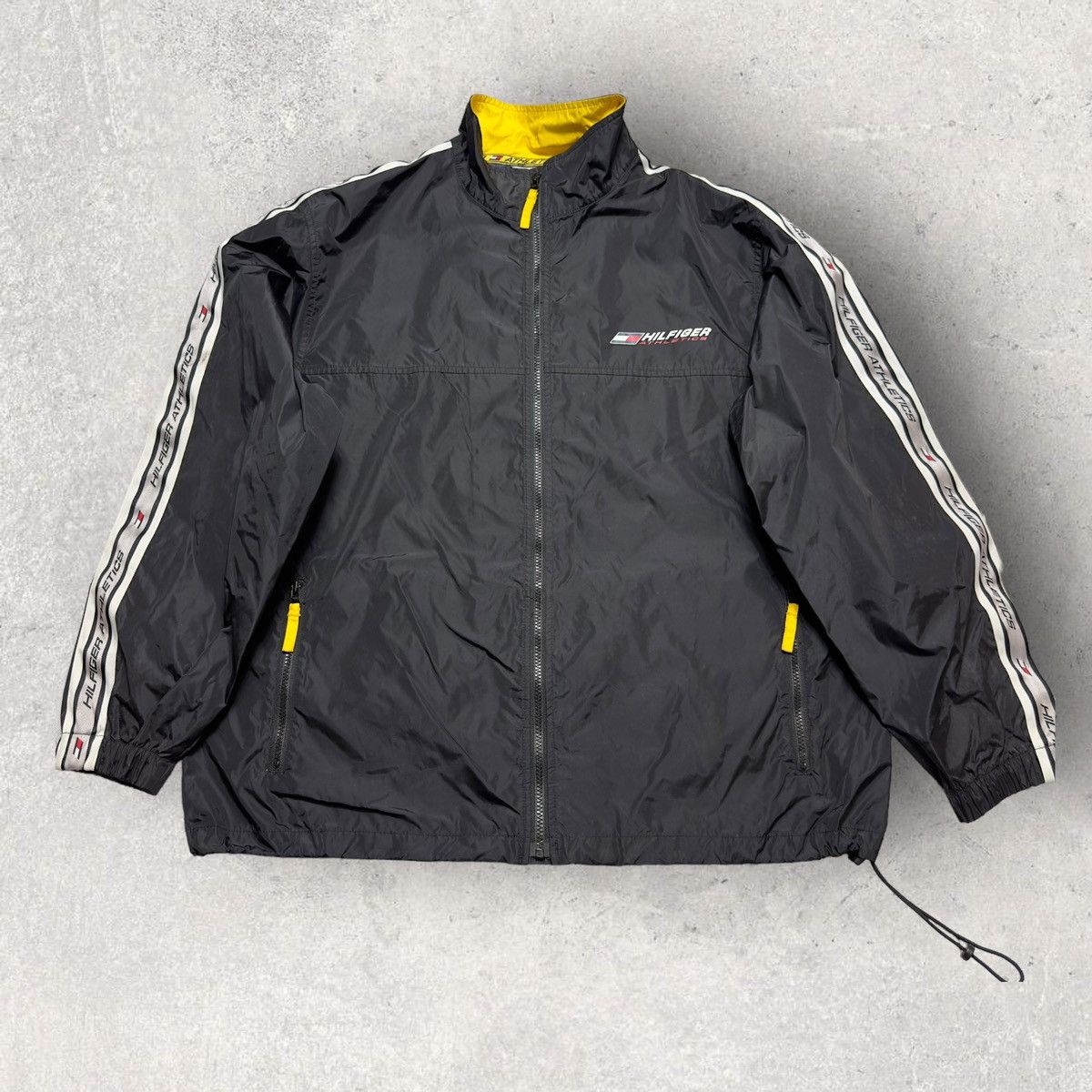 Tommy Hilfiger × Vintage Vintage Hilfiger Athletics jacket Size US L / EU 52-54 / 3 - 1 Thumbnail