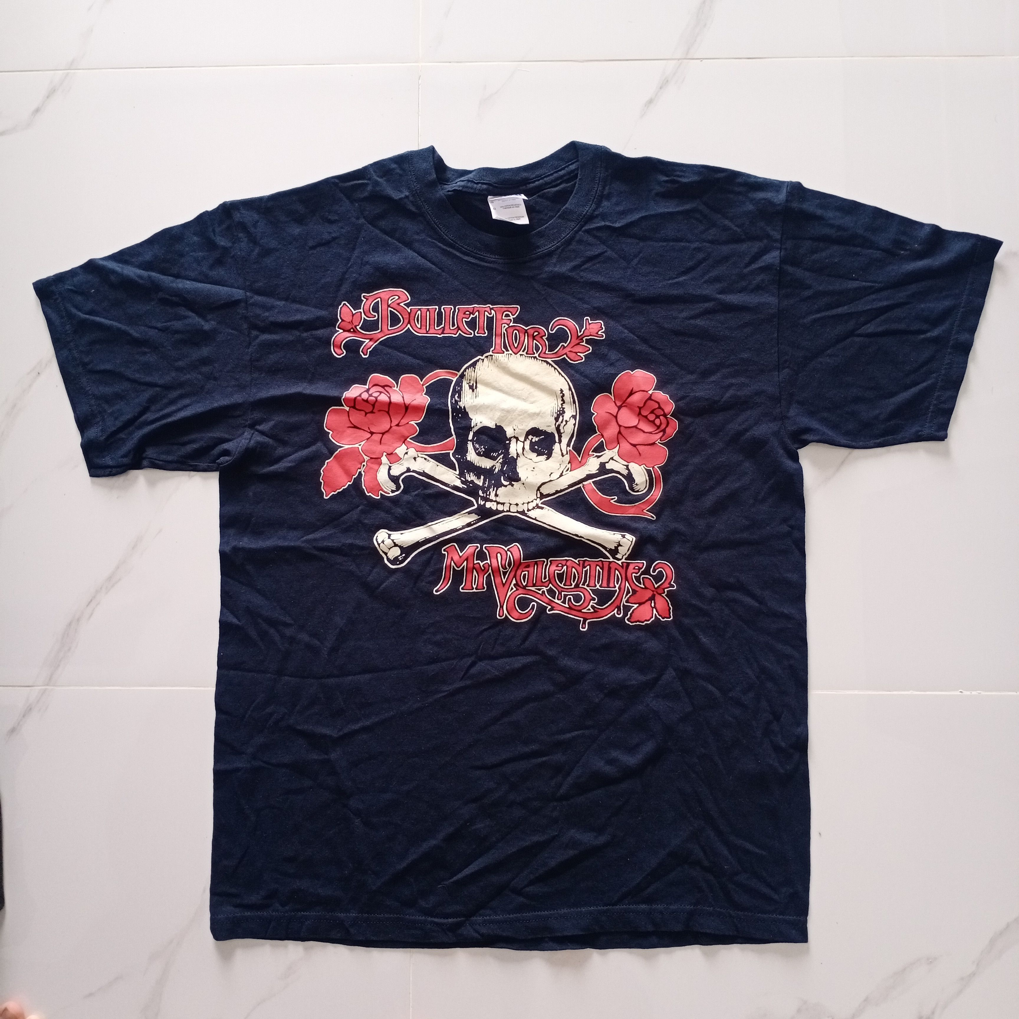 Band Tees Bullet For My Valentine Band T-shirt Y2K 2000 Size US L / EU 52-54 / 3 - 2 Thumbnail