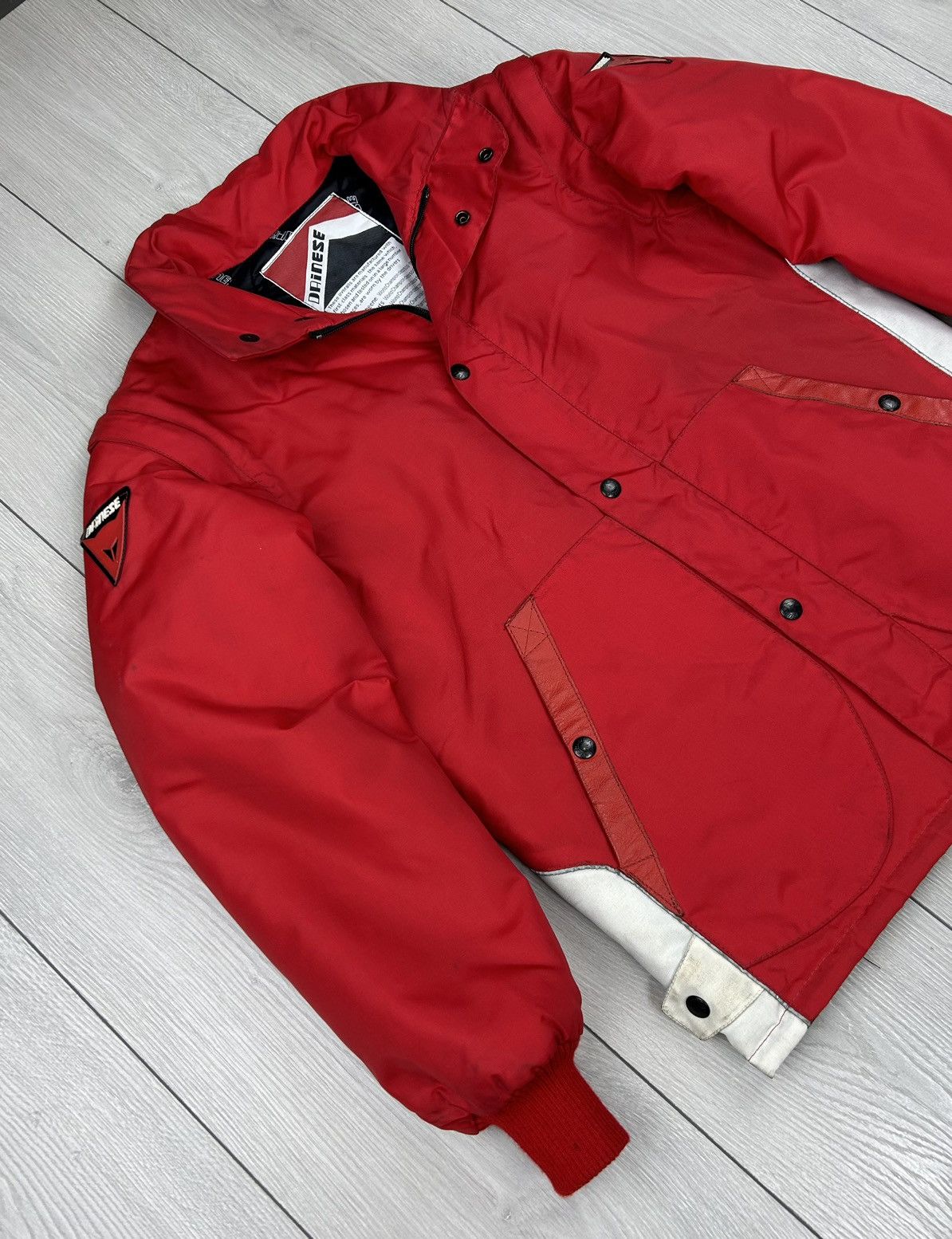 Dainese × Vintage Dainese Vintage Racing Jacket Red Size S Size US S / EU 44-46 / 1 - 4 Thumbnail