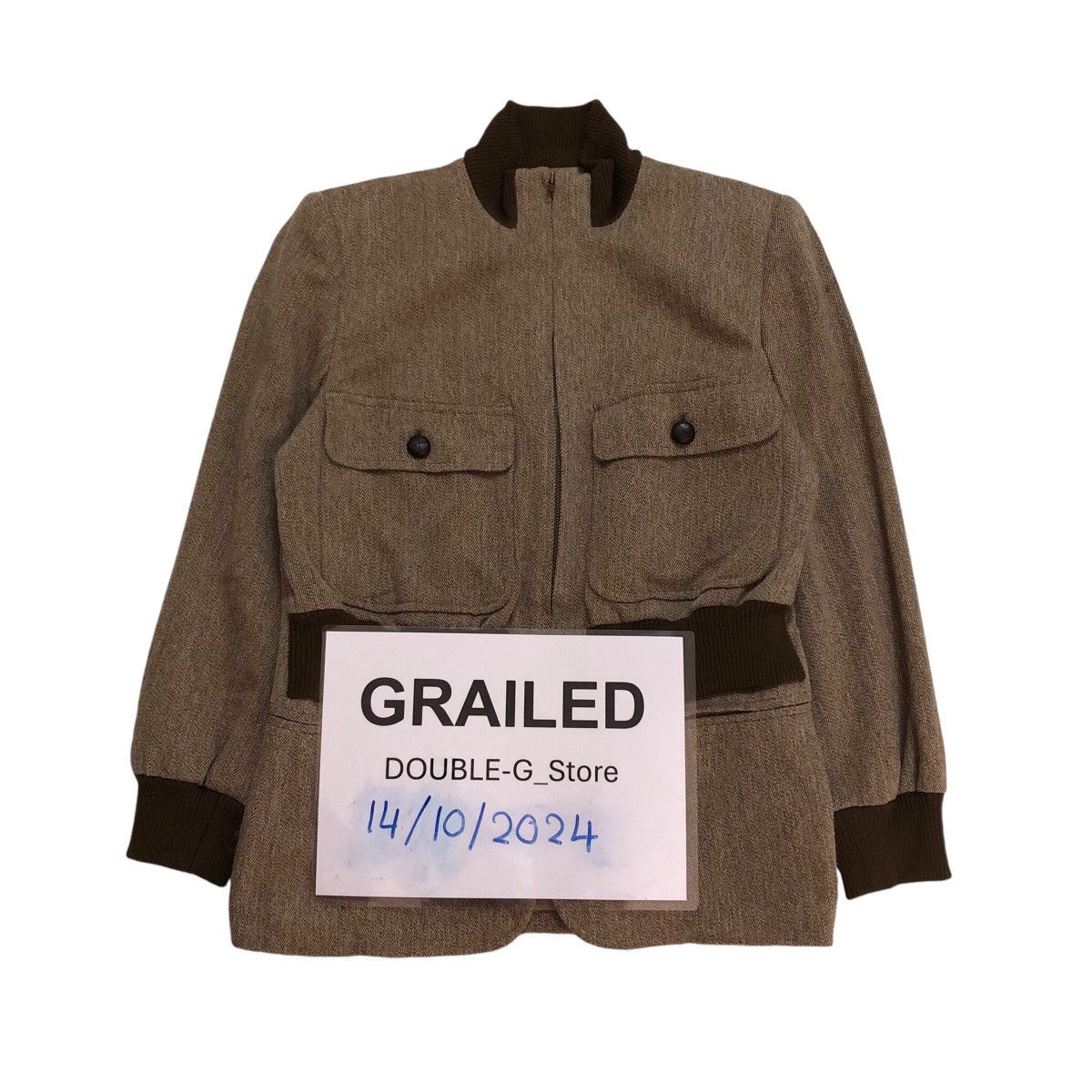 Japanese Brand 📌Vintage Chore Jacket Work Mondrian Japan Zipper Size US M / EU 48-50 / 2 - 1 Thumbnail