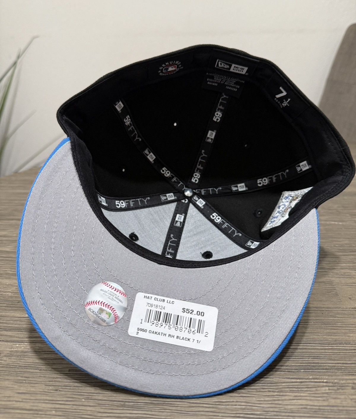 Hat Club × New Era Size 7 1/2 - Hat Club Exclusive New Era Oakland Athletics Size ONE SIZE - 4 Thumbnail