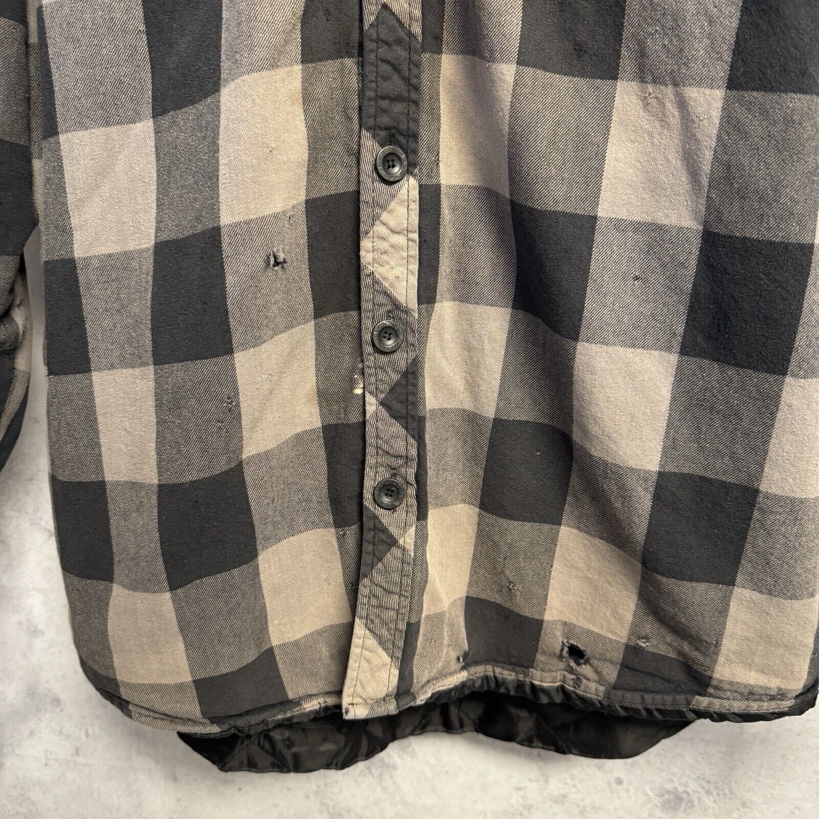 Vintage So Cal Button Up Jacket Mens XL Plaid Insulated Hoodie Embro Size US XL / EU 56 / 4 - 4 Thumbnail
