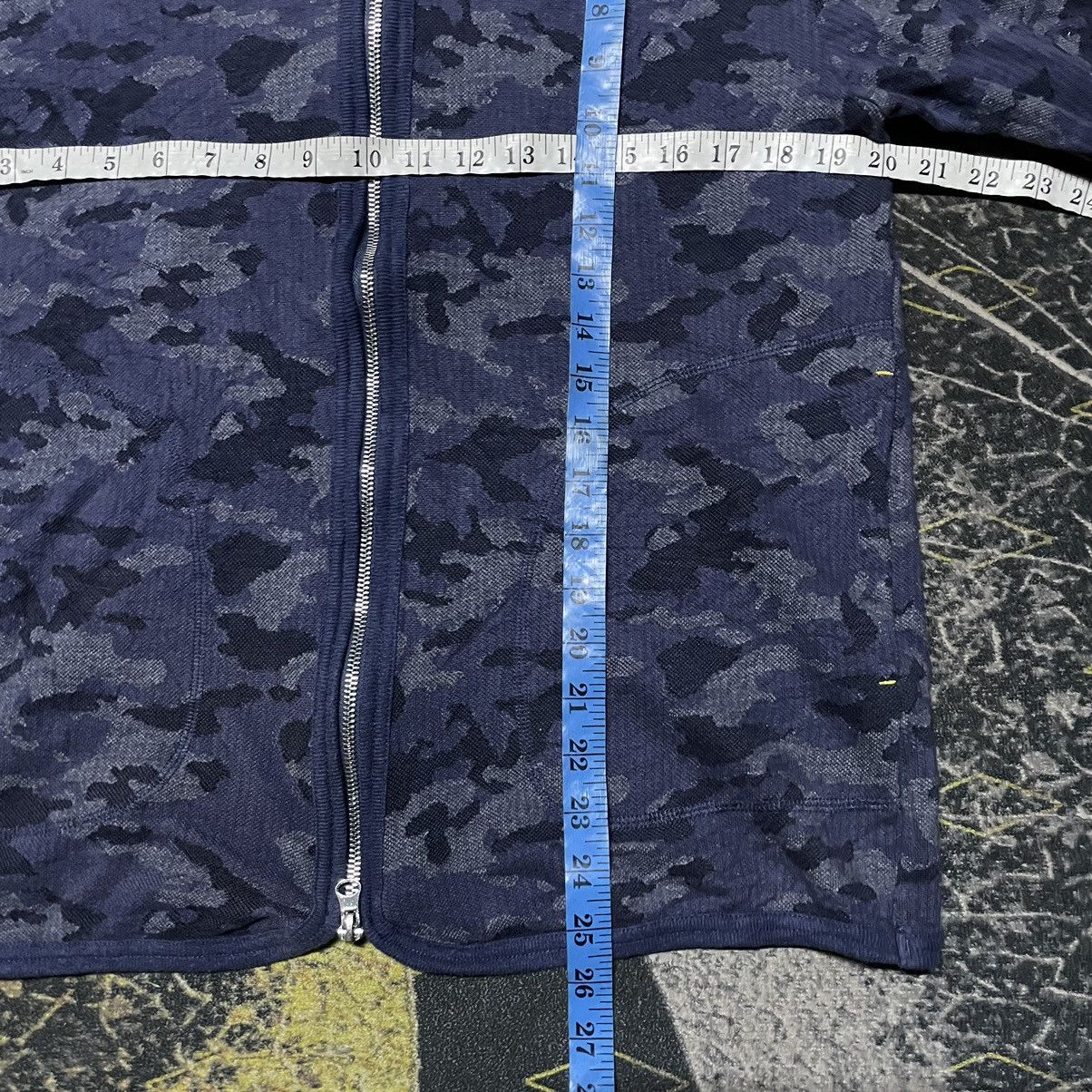 Japanese Brand × Vintage 💥Vintage M2squared Camo Zipper Sweater Size US L / EU 52-54 / 3 - 5 Thumbnail