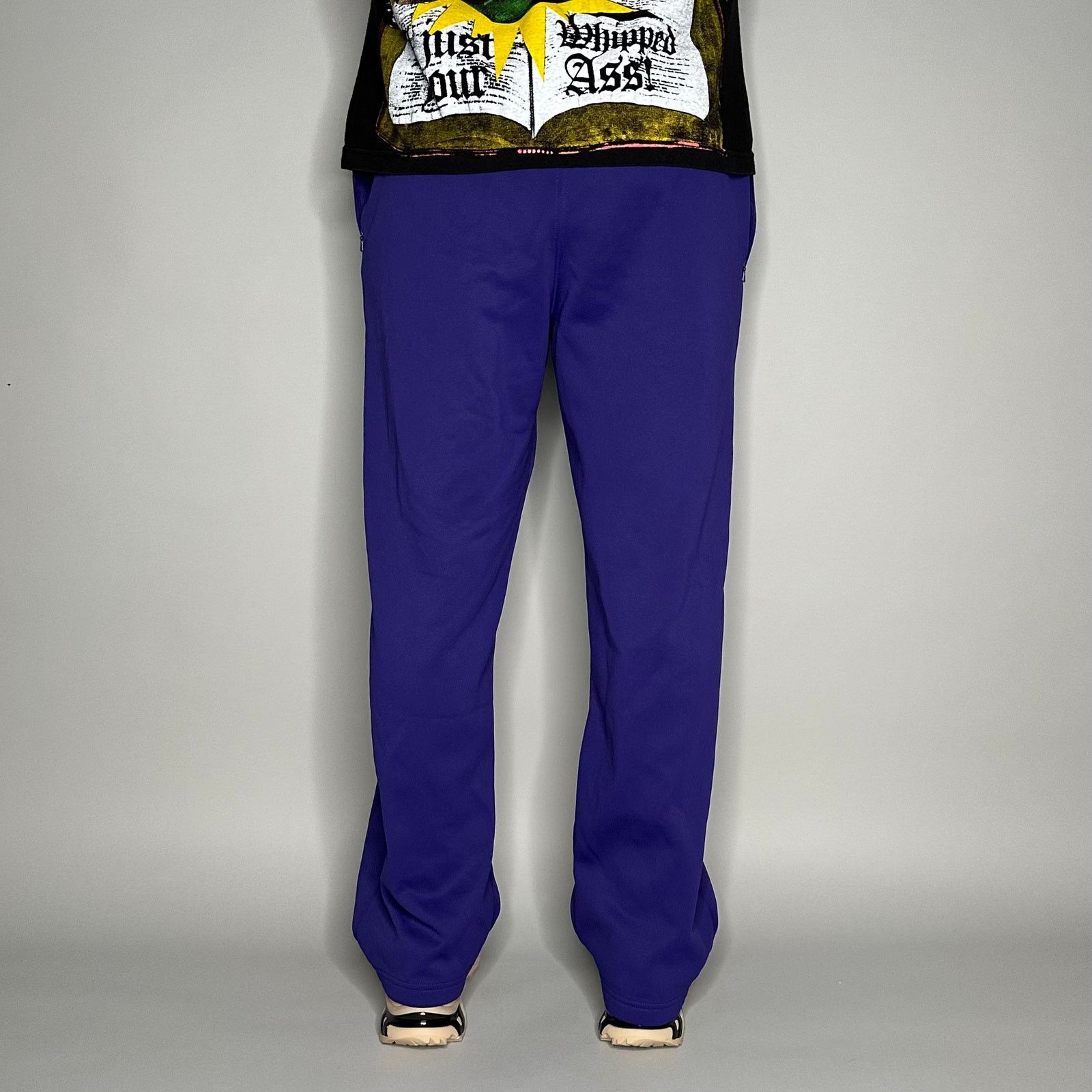 Adidas Vintage Y2K Adidas Sweatpants Mens M Relaxed Fit Purple Size US 32 / EU 48 - 3 Thumbnail