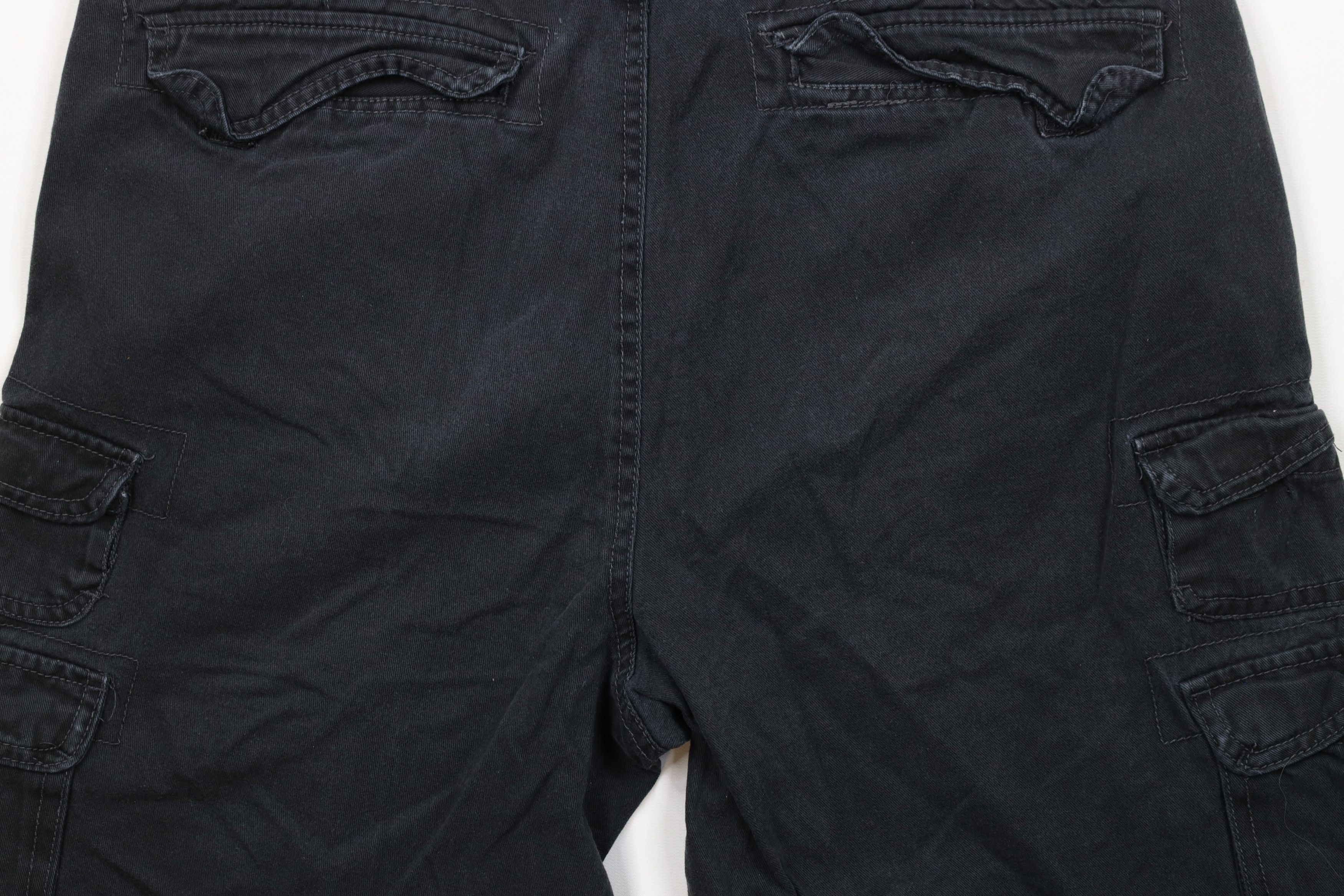 Ocean Pacific × Vintage Vintage 90s Y2K Ocean Pacific OP Cargo Shorts Black Cotton Size US 34 / EU 50 - 11 Thumbnail