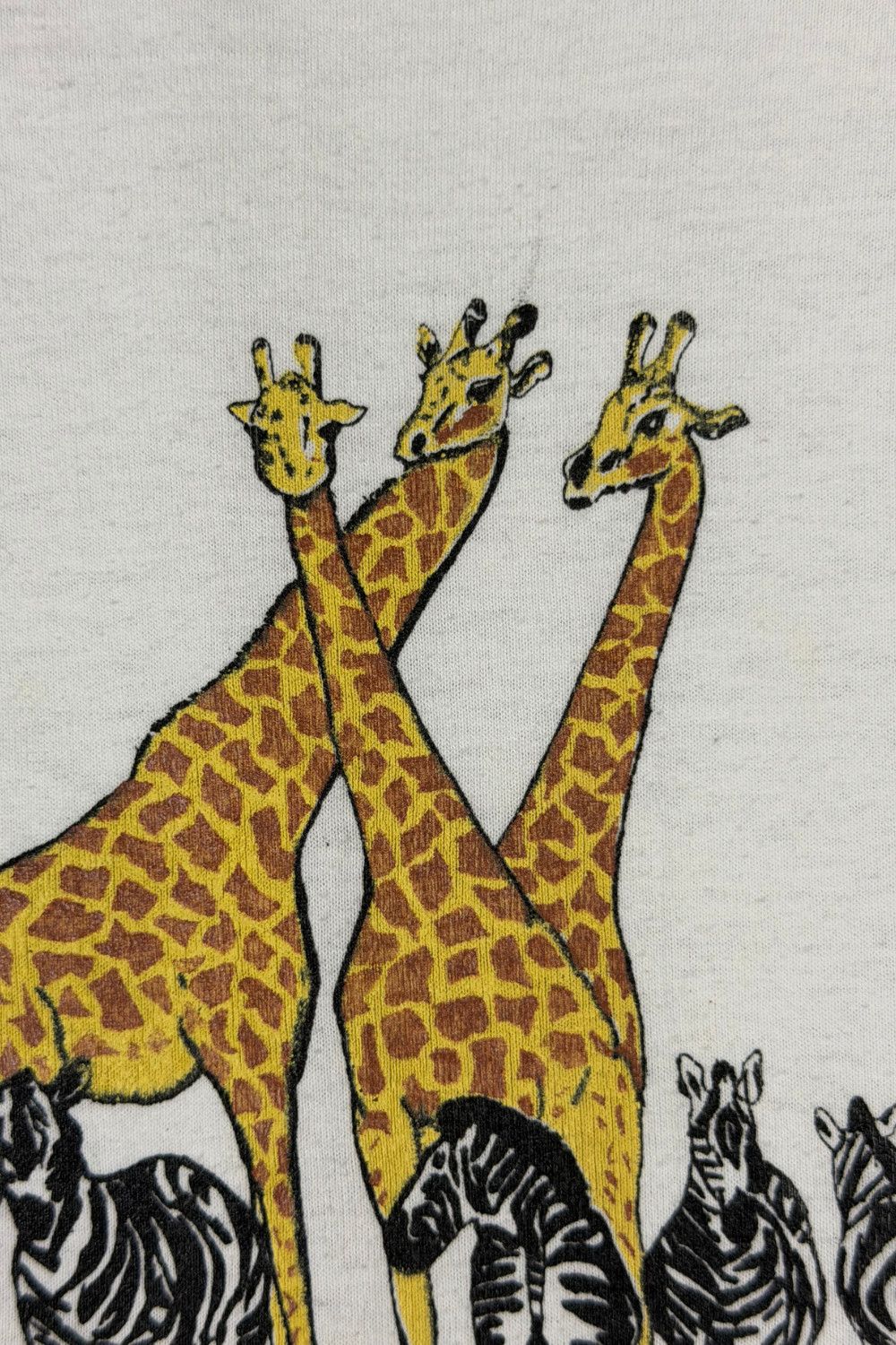 Fruit Of The Loom Vintage 90s Chehaw Wild Animal Park Tee USA Single Stitch Size US XS / EU 42 / 0 - 7 Thumbnail