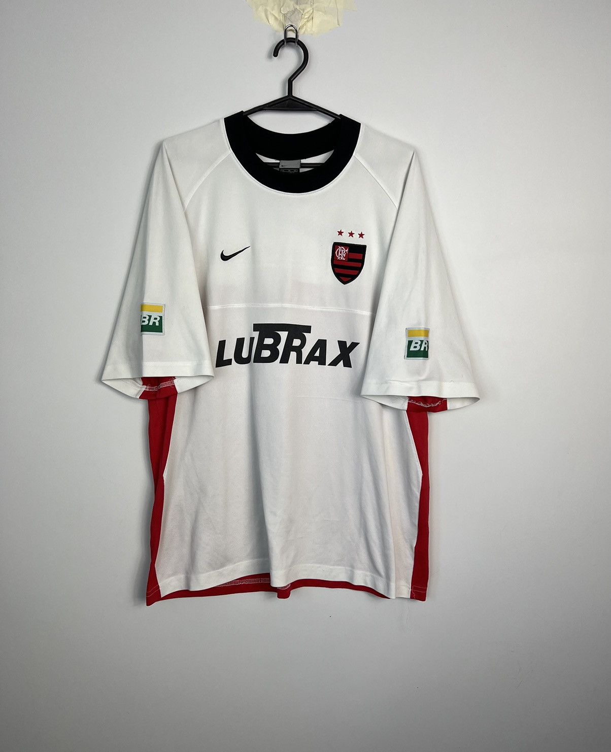 Nike × Vintage Nike Flamengo 2000/2001 Soccer Jersey Vintage Size US XL / EU 56 / 4 - 1 Thumbnail