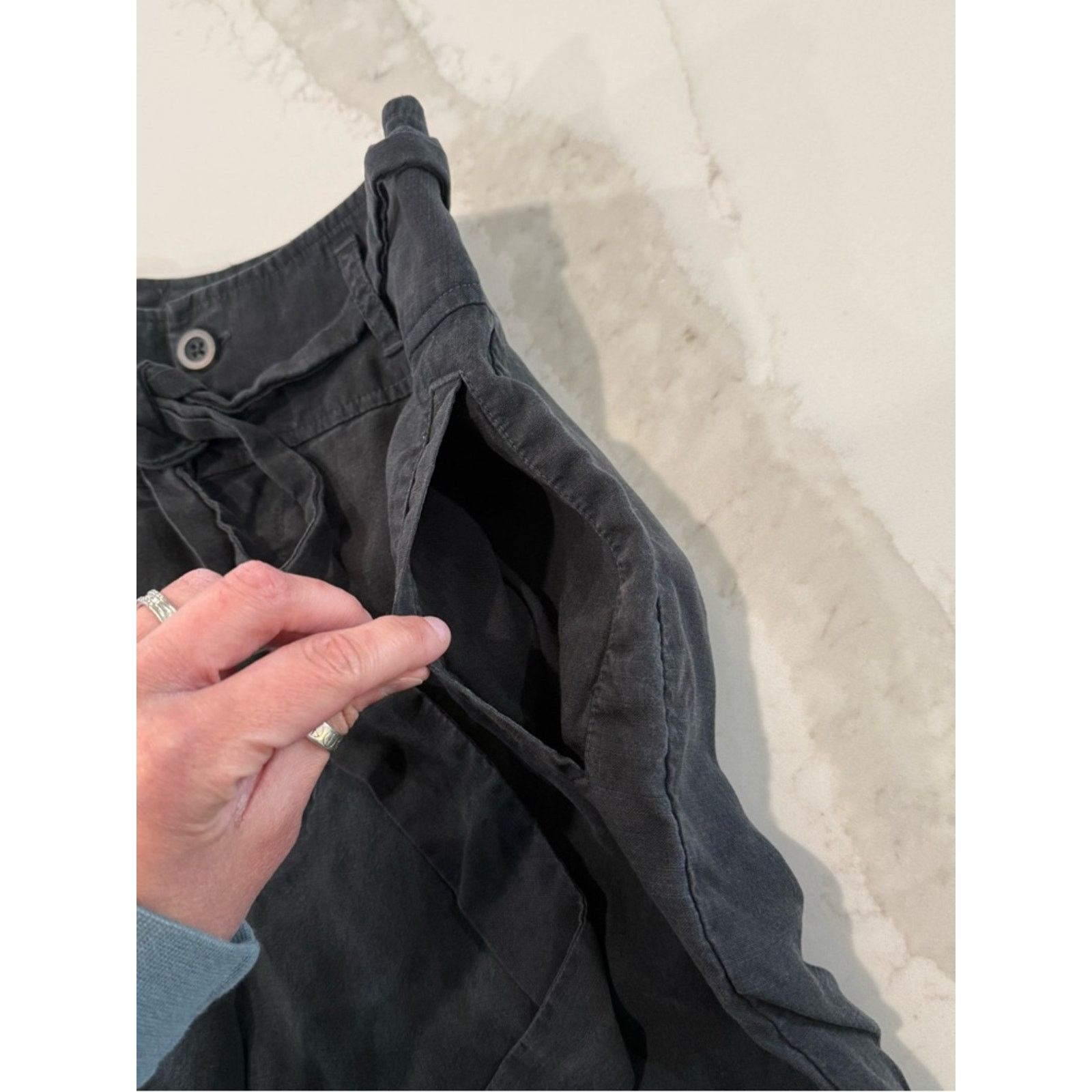 Anthropologie Cloth & Stone x Anthropologie High Rise Pants Women’s 25 Size 25" / US 0 / IT 36 - 6 Thumbnail