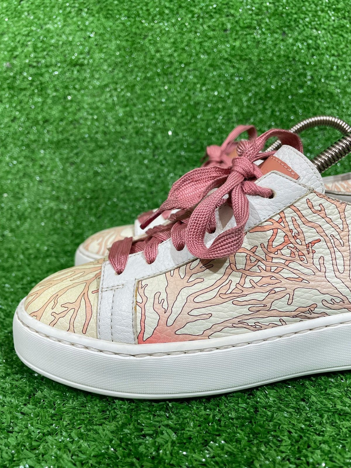 Santoni Santoni Women Casual Lightweight Leather Italy Shoes Size 38 Size US 8 / IT 38 - 3 Thumbnail