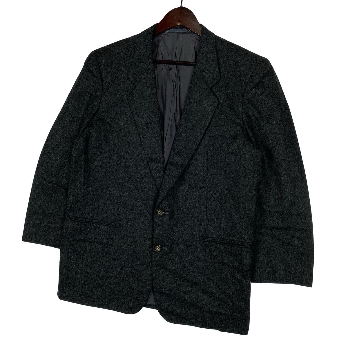 Comme des Garcons Homme Vintage COMME des GARÇONS HOMME Wool Blazer Jacket Size 46R - 4 Thumbnail