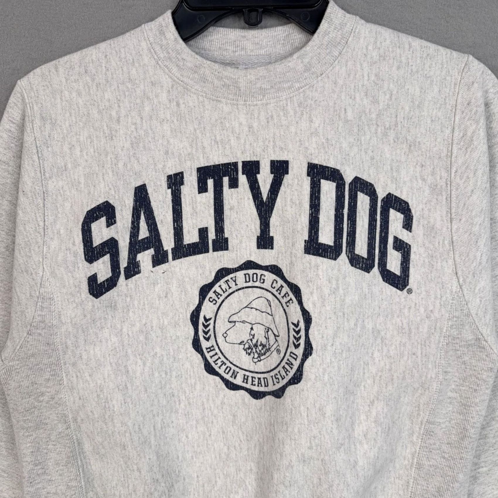 Champion Champion Sweatshirt Mens XS Gray Salty Dog Cafe Reverse Weave Fleece Graphic Size US XS / EU 42 / 0 - 2 Thumbnail