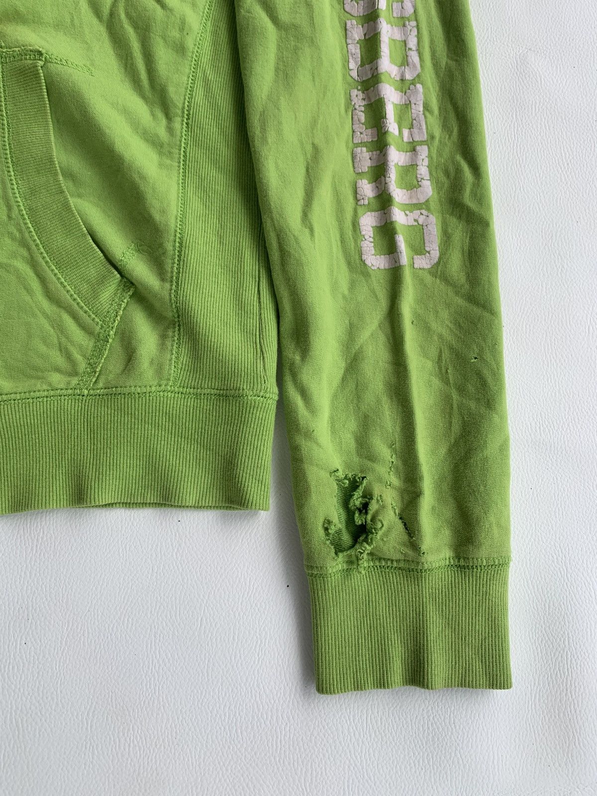 Vintage Crazy Vintage Carlsberg Disstressed Button Up Fur Hoodie Size US XL / EU 56 / 4 - 3 Thumbnail