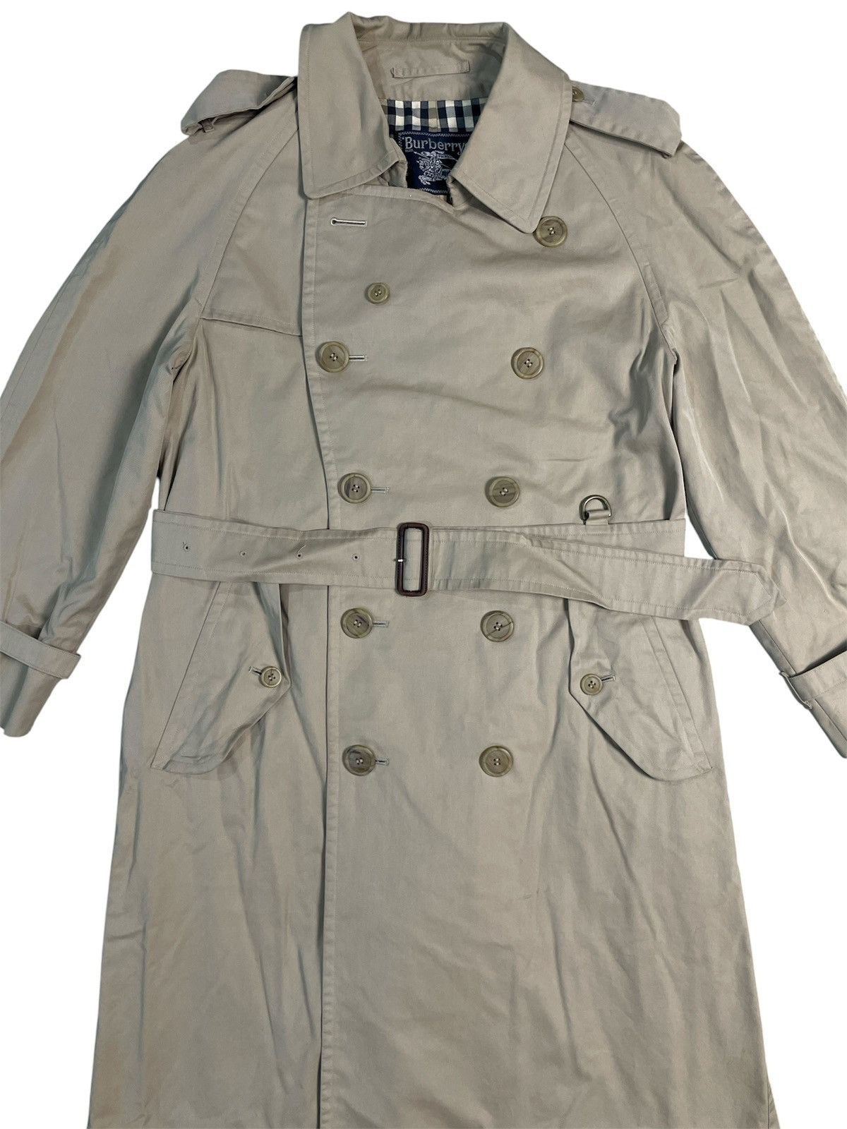 Burberry Vintage Burberrys Porsum London Novacheck Trench Coat Size US M / EU 48-50 / 2 - 4 Thumbnail