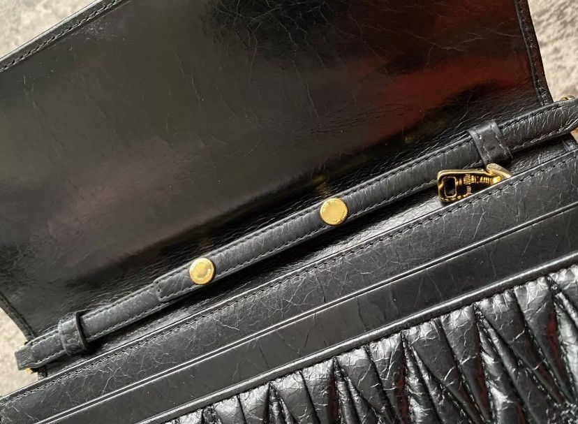 Miu Miu Matelasse wallet on chain Size ONE SIZE - 12 Thumbnail