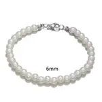 Jewelry 6mm Handmade Elastic Beads Bracelets Size ONE SIZE - 3 Thumbnail