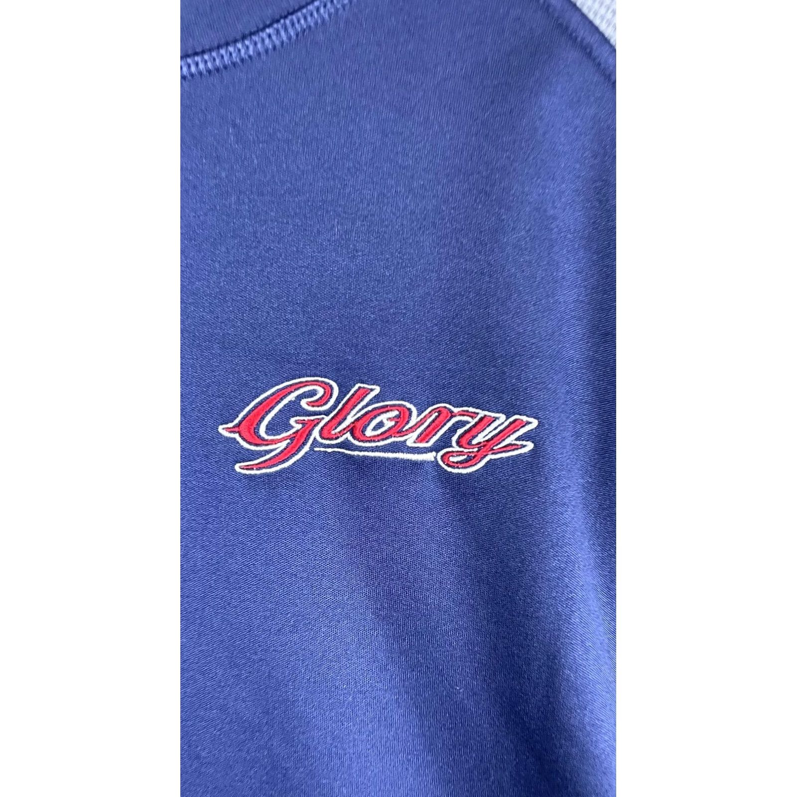 Vintage Rawlings Glory Shirt Mens XL Blue Gray Long Sleeve Raglan Jersey Top Size US XL / EU 56 / 4 - 2 Thumbnail