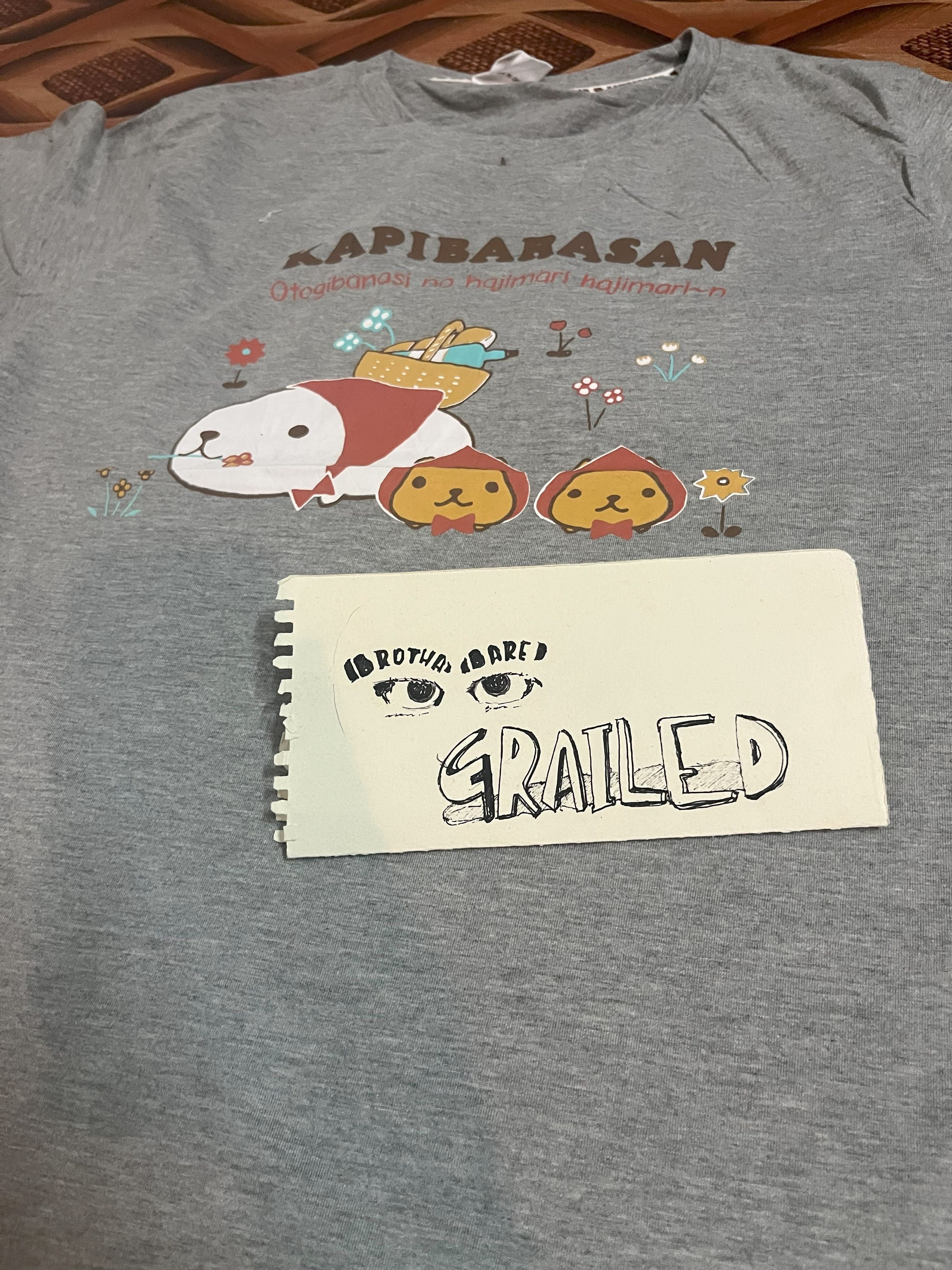 Other KAPIBARASAN Otogibanasi no hajimari hajimar~n Tshirt Size US L / EU 52-54 / 3 - 5 Thumbnail
