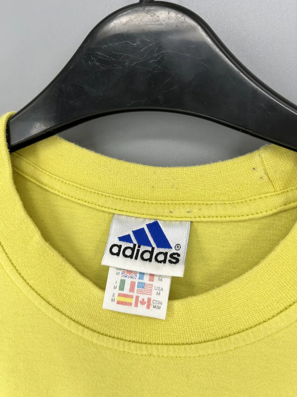 Adidas Vintage 90s Adidas Logo Tee Streetwear Size US M / EU 48-50 / 2 - 7 Thumbnail