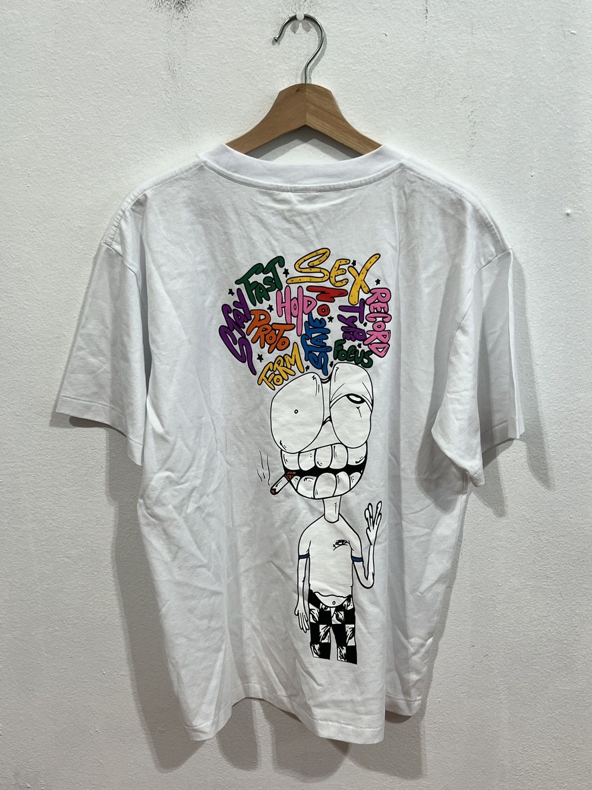 Matty Boy Matty Boy Antidote NYC White Tee Size US L / EU 52-54 / 3 - 5 Thumbnail