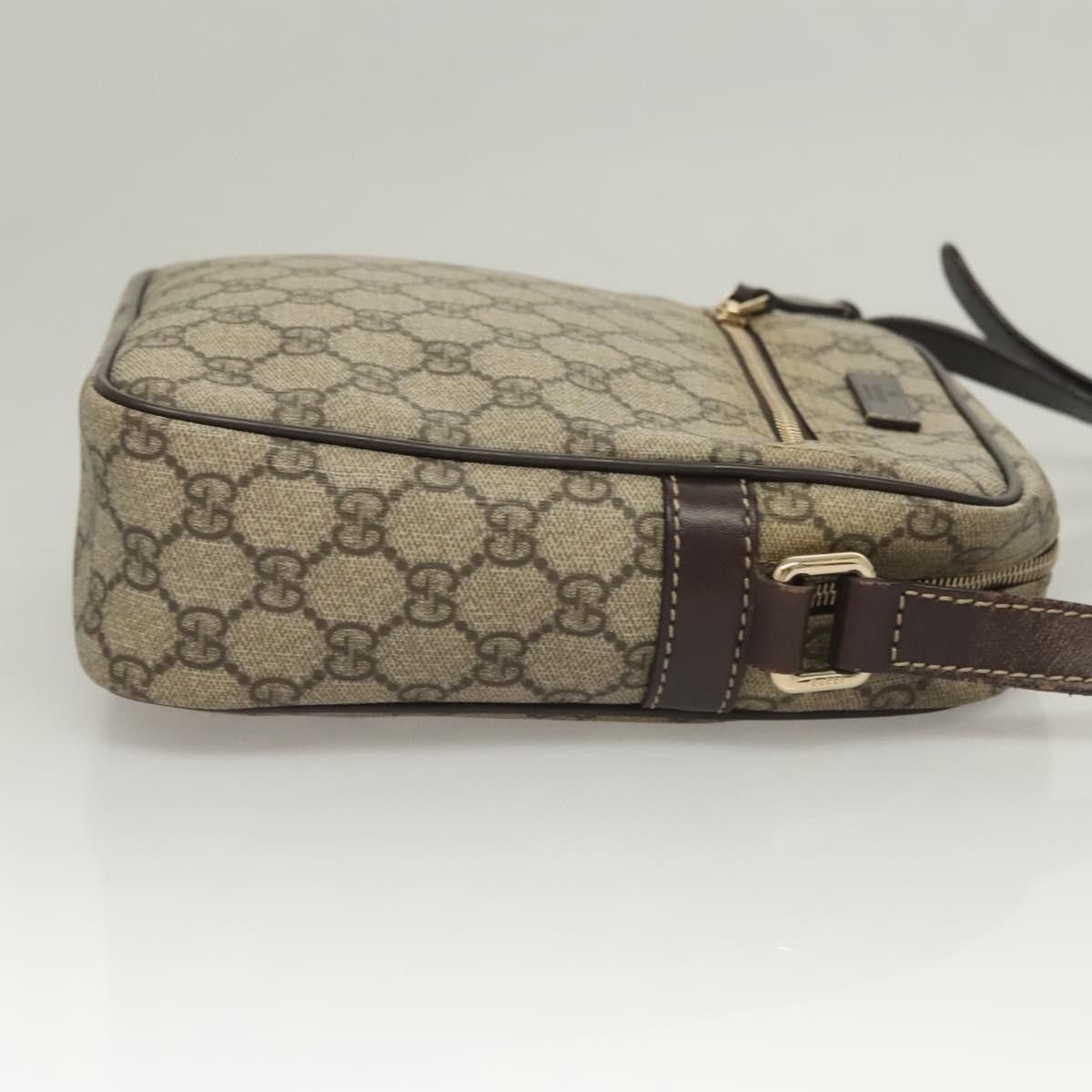 Gucci GUCCI GG Supreme Shoulder Bag Pvc Beige Gold Size ONE SIZE - 4 Thumbnail