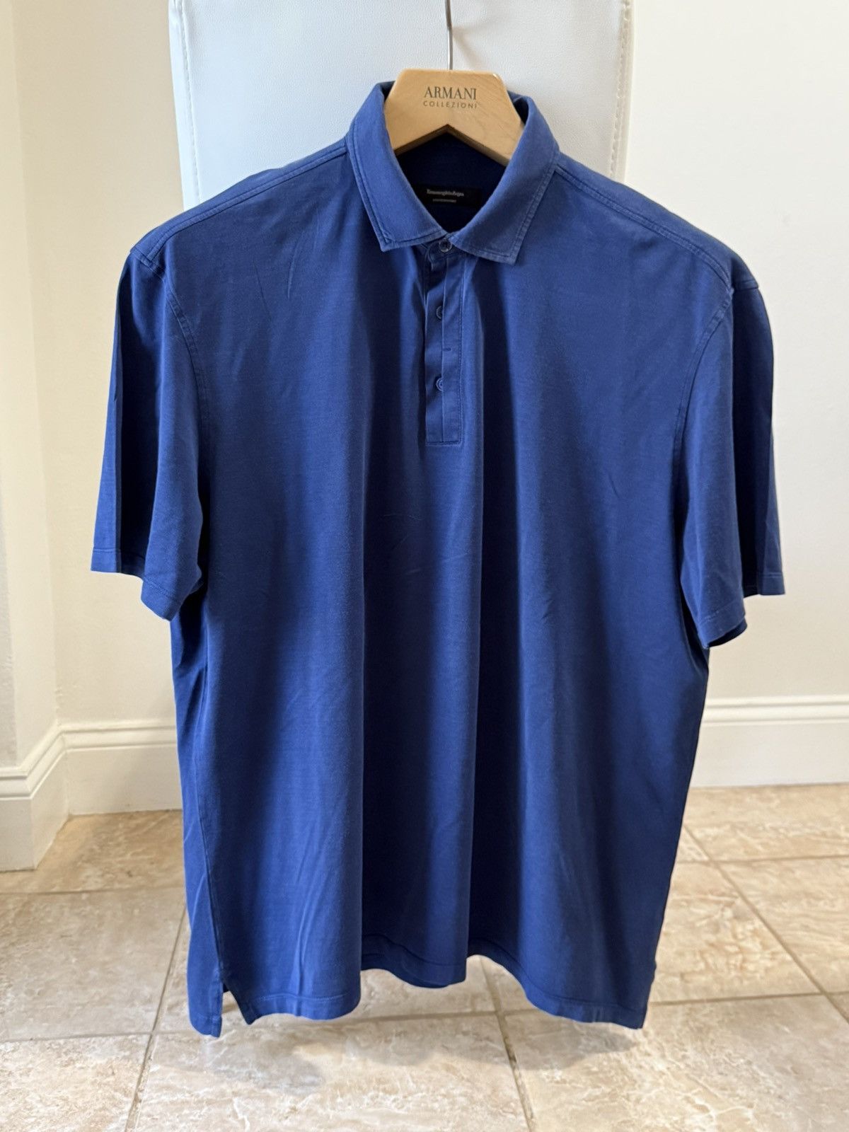 Ermenegildo Zegna Ermenegildo Zegna Polo Shirt Size US XXL / EU 58 / 5 - 1 Thumbnail